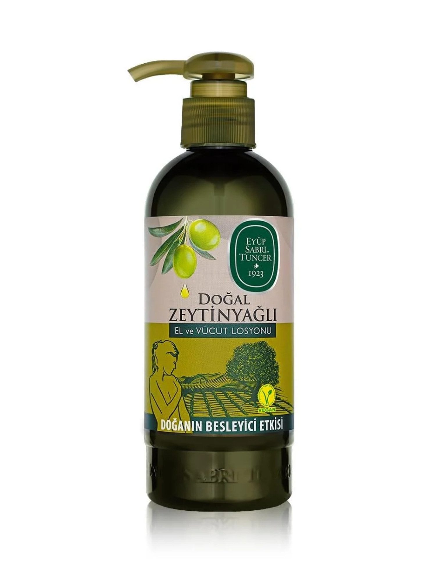 EYÜP SABRI TUNCER Körperlotion Vegan Hand & Körper Lotion mit Vitamin E für alle Hauttypen, Vegan, Dermatologisch getestet, Glutenfrei, Mit Vitamin E