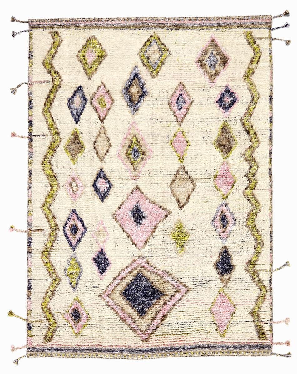 Orientteppich Berber Design Tribe 249x349 Handgeknüpfter Moderner Orientteppich, Nain Trading, rechteckig, Höhe: 20 mm | Kurzflor-Teppiche