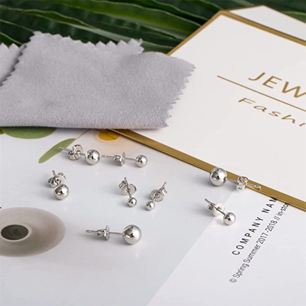 DAYUT Ohrhaken-Set Frauen Ohrringe, für Schlafende Silberne (1-tlg) Ohrringe