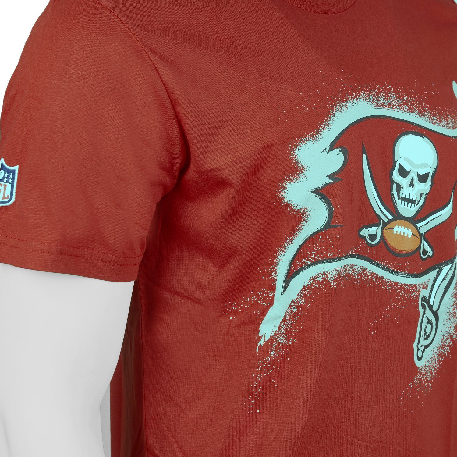 Era Seahawks New NFL Chiefs Print-Shirt Packer Buccaneers SPRAY Bucs Tampa Patriots Bay