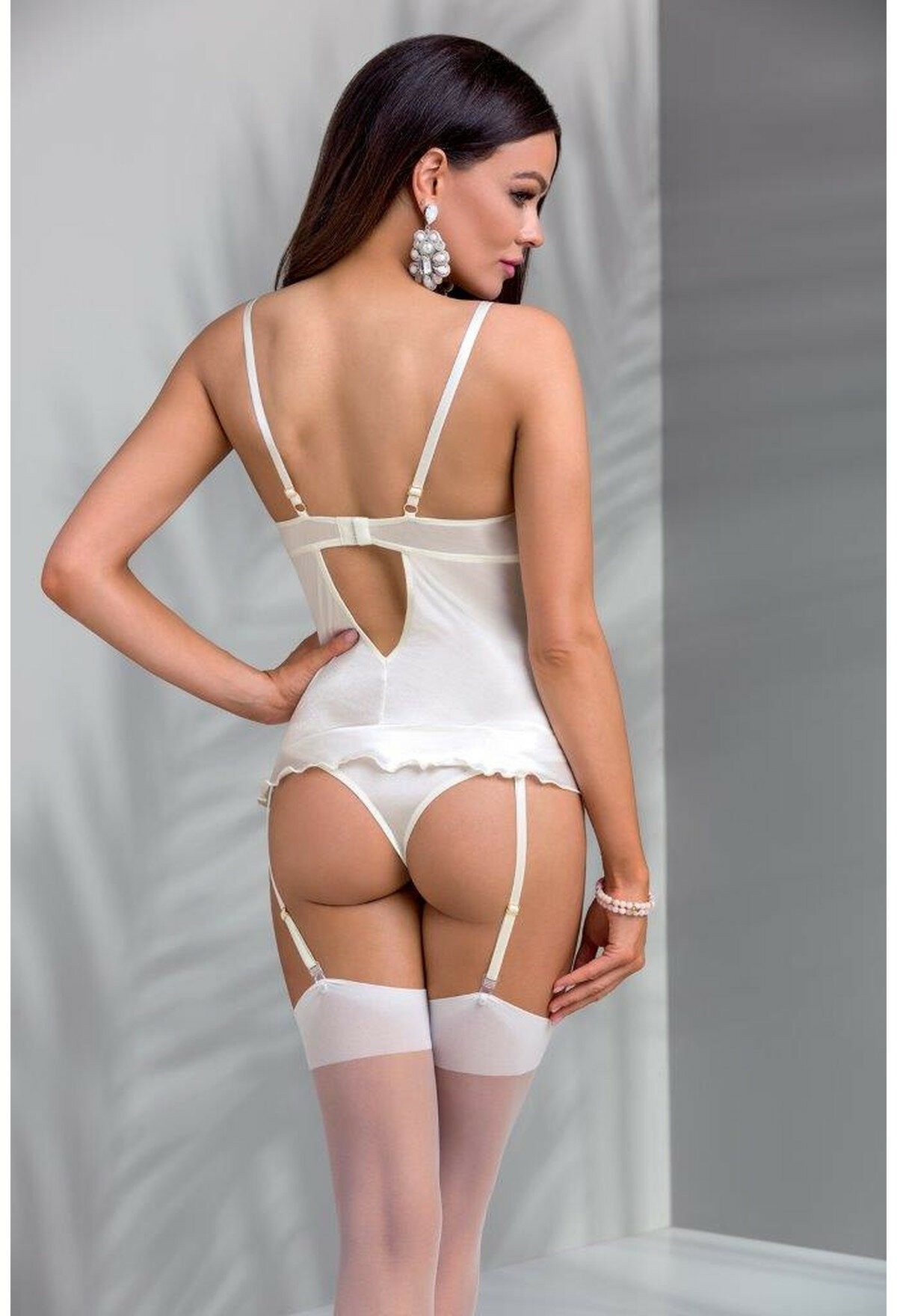Casmir Corsage CA Inoe corset & panty ecru L/XL