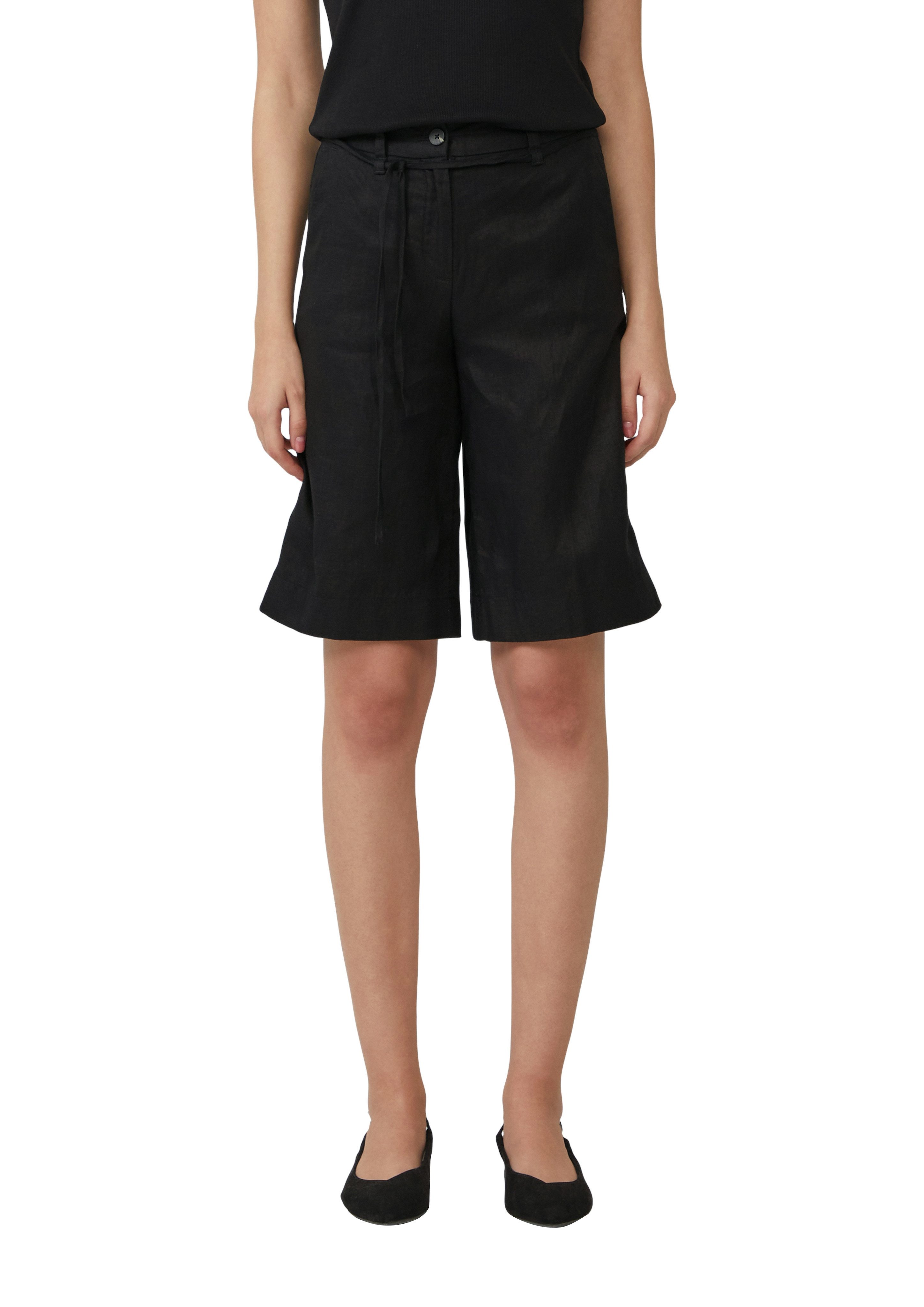 s.Oliver Bermudas Sommerhose aus Leinen günstig online kaufen