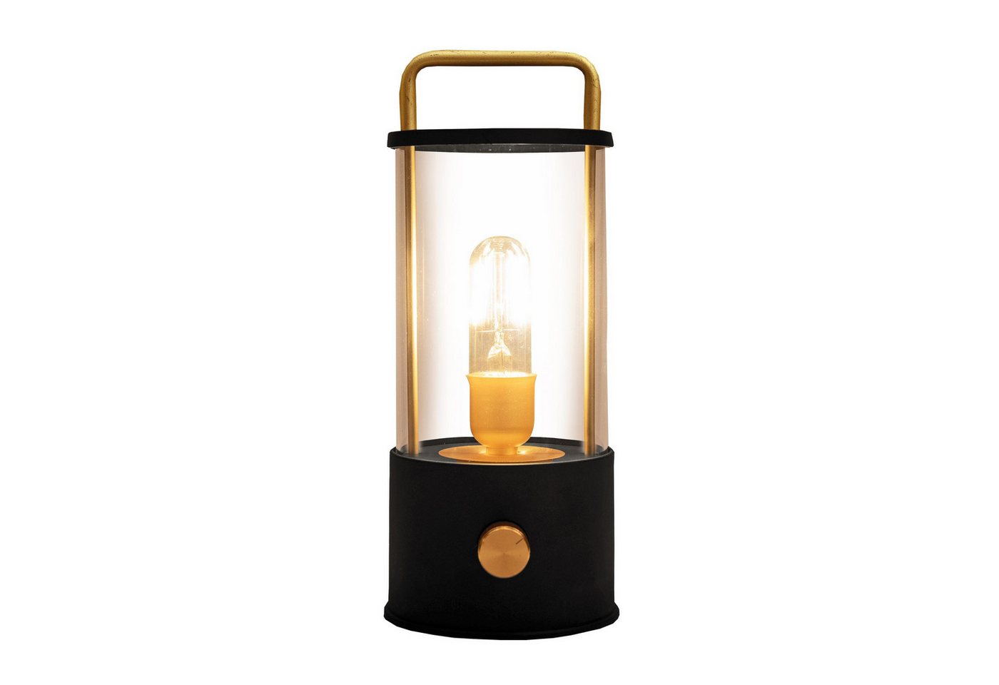 Coen Bakker Deco BV LED Außen-Tischleuchte Tischlampe Dimmbar Akku In-/Outdoor IP44, Stufenlos dimmbar, LED fest verbaut