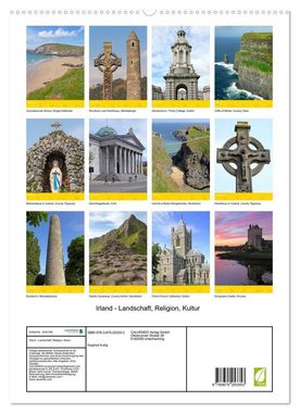 CALVENDO Wandkalender Irland - Landschaft, Religion, Kultur (Premium, hochwertiger DIN A2 Wandkalender 2023, Kunstdruck in Hochglanz)