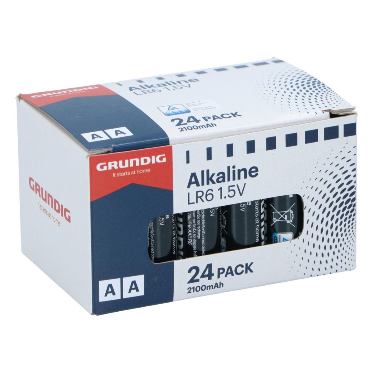 Grundig Grundig Batterien AA Alkaline – 24x Batterie