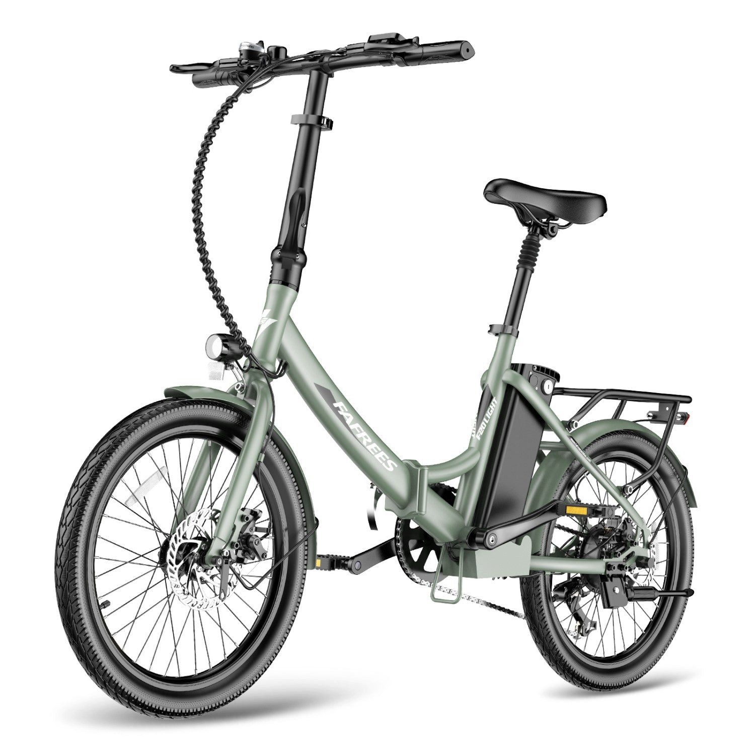 fafrees E-Bike Faltrad F20 LIGHT 250W 36V 20Ah Elektrofahrrad, Scheibenbremsen, Heckmotor, 720,00 Wh