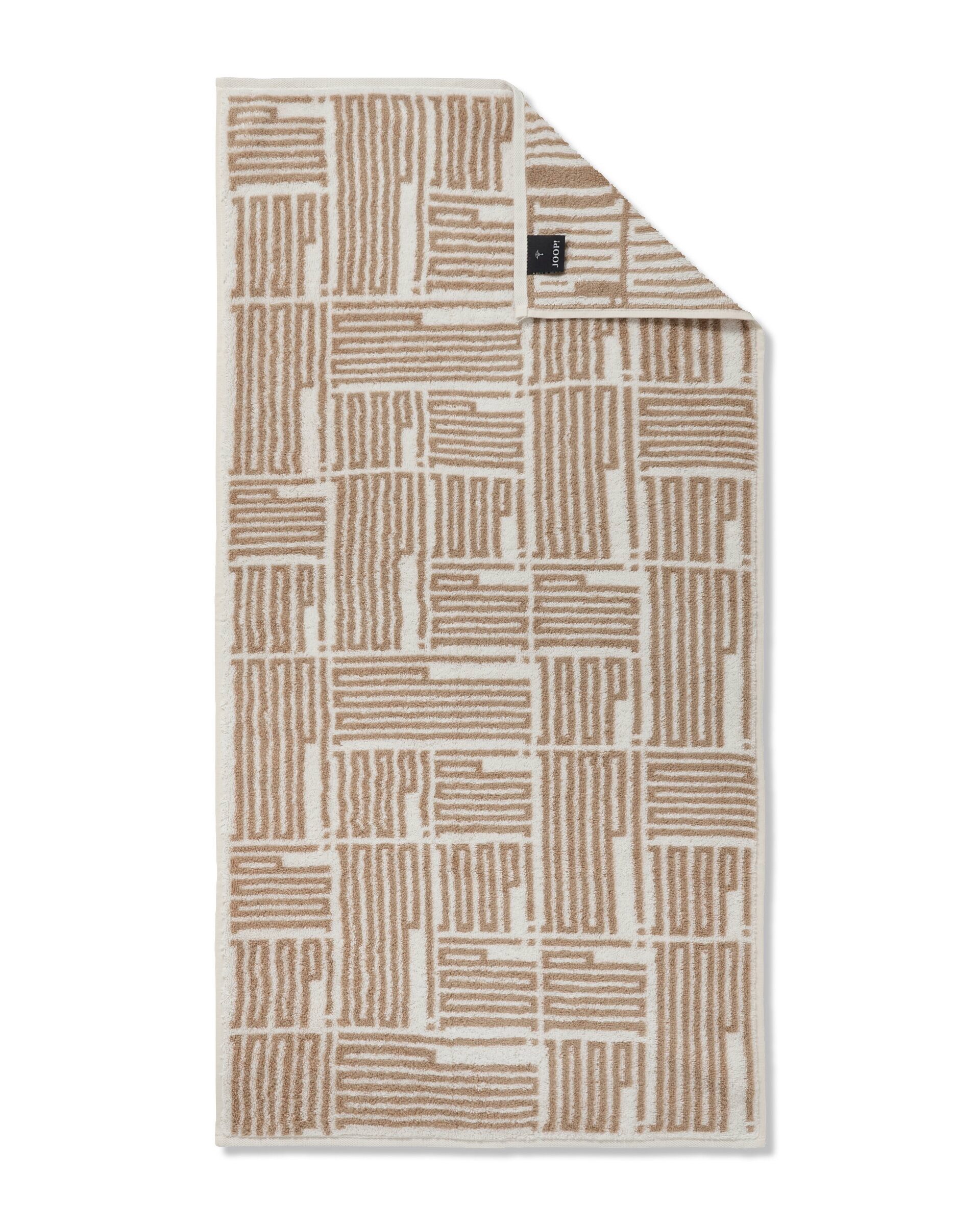 JOOP! Handtücher JOOP! LIVING - BARS ALLOVER Handtuch, Textil (2-St)