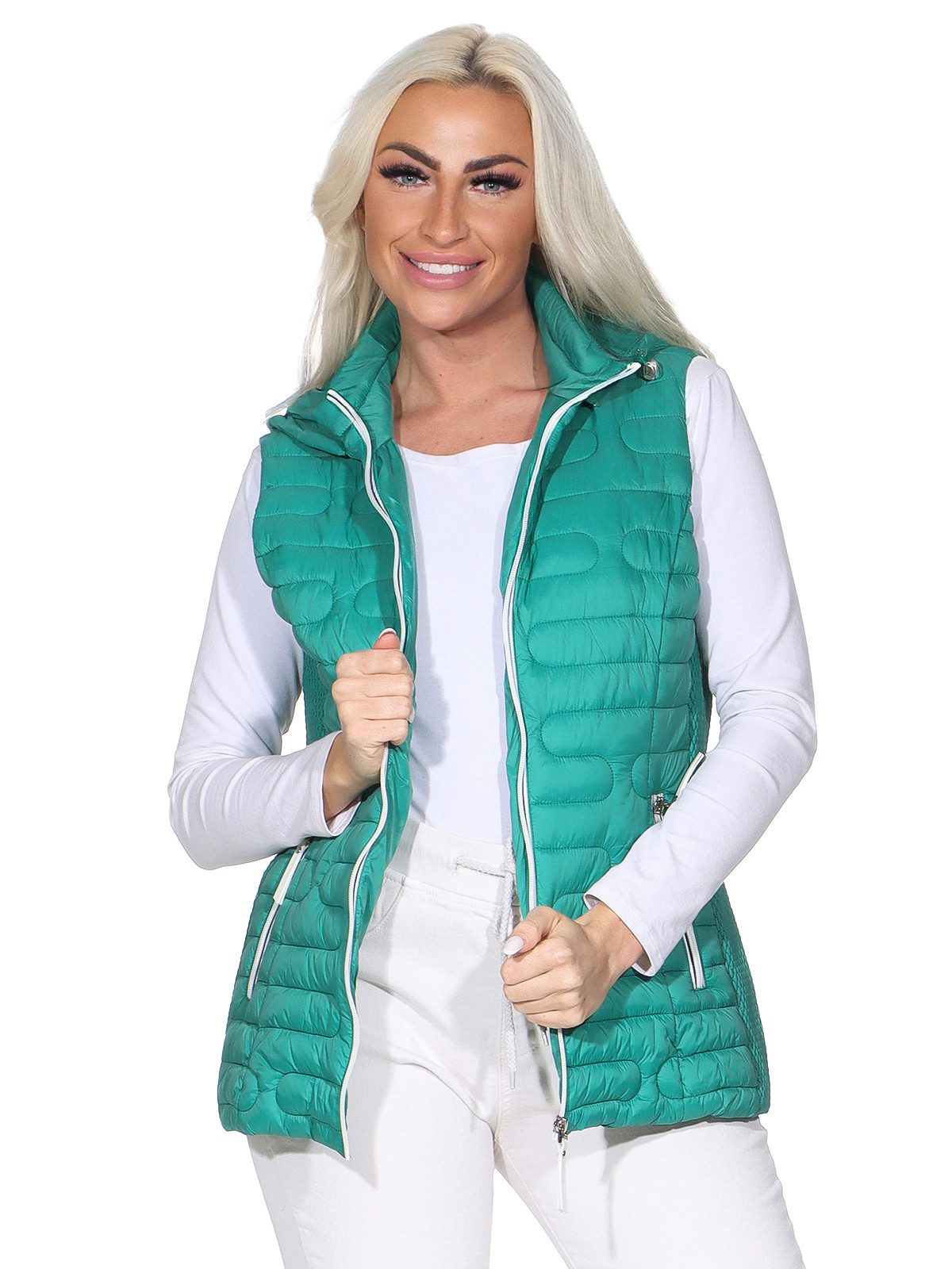 OriginalYou Kurzweste Damen Weste leichte Stepptweste günstig online kaufen