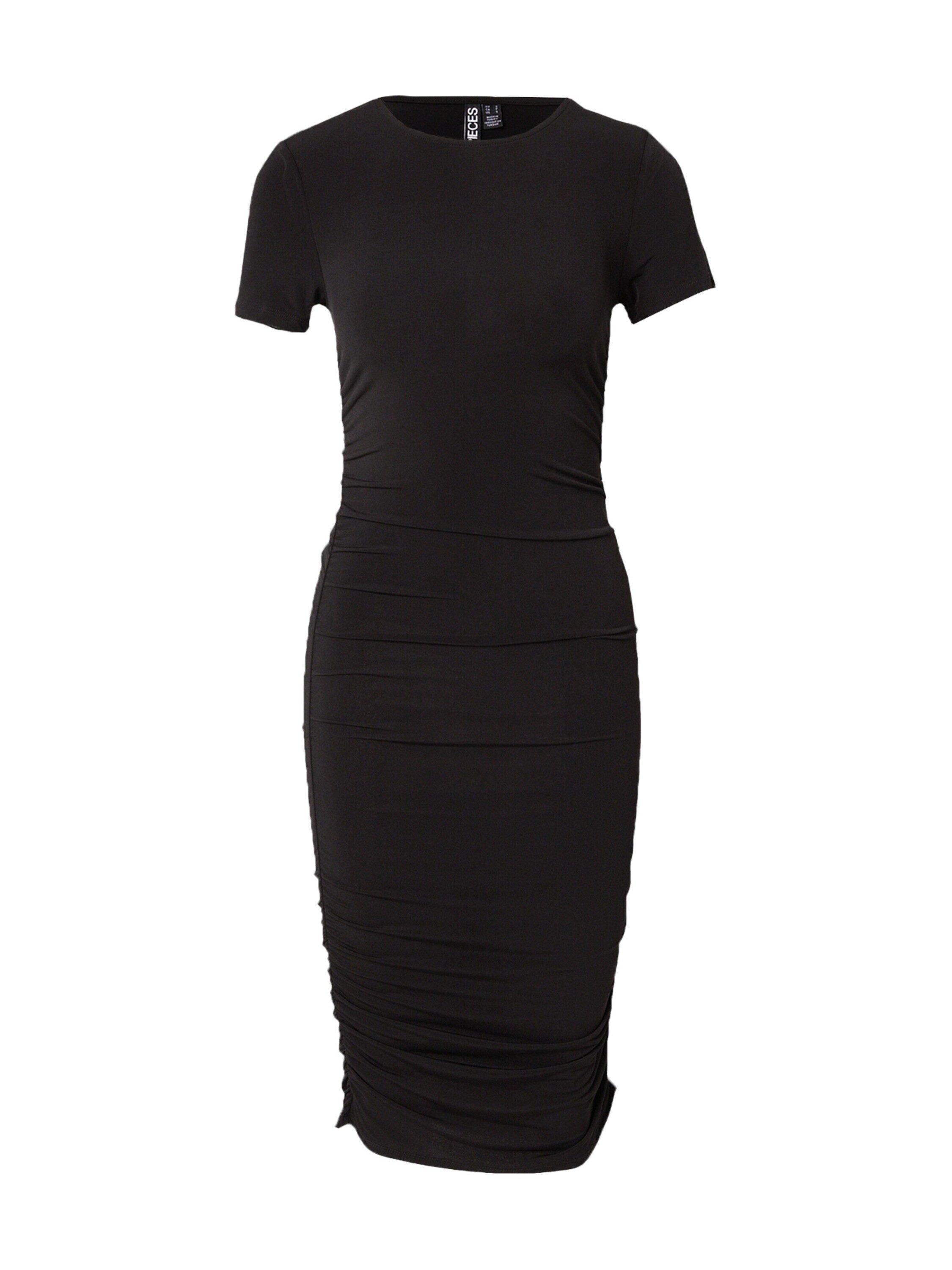 pieces Midikleid PCMADISON (1-tlg) Drapiert/gerafft