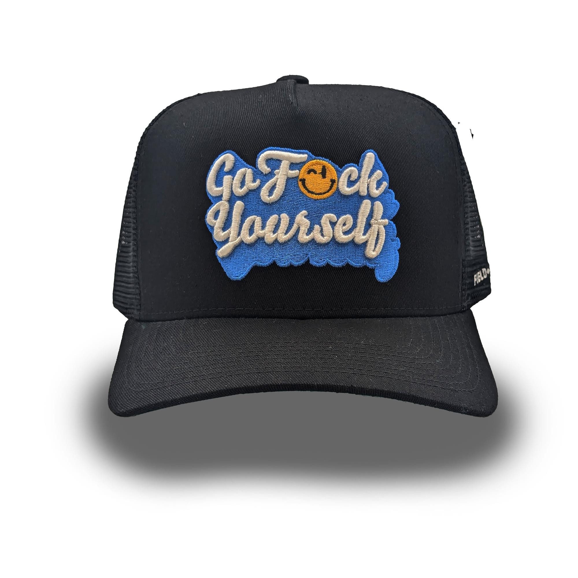 Trucker Cap Field Grade Go F Yourself Trucker Cap Twill Mesh
