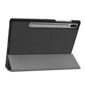 SLABO Tablettasche Slabo Hülle Case für Samsung Galaxy Tab S6 2019 Sleep/Wake Schutzhülle - SCHWARZ