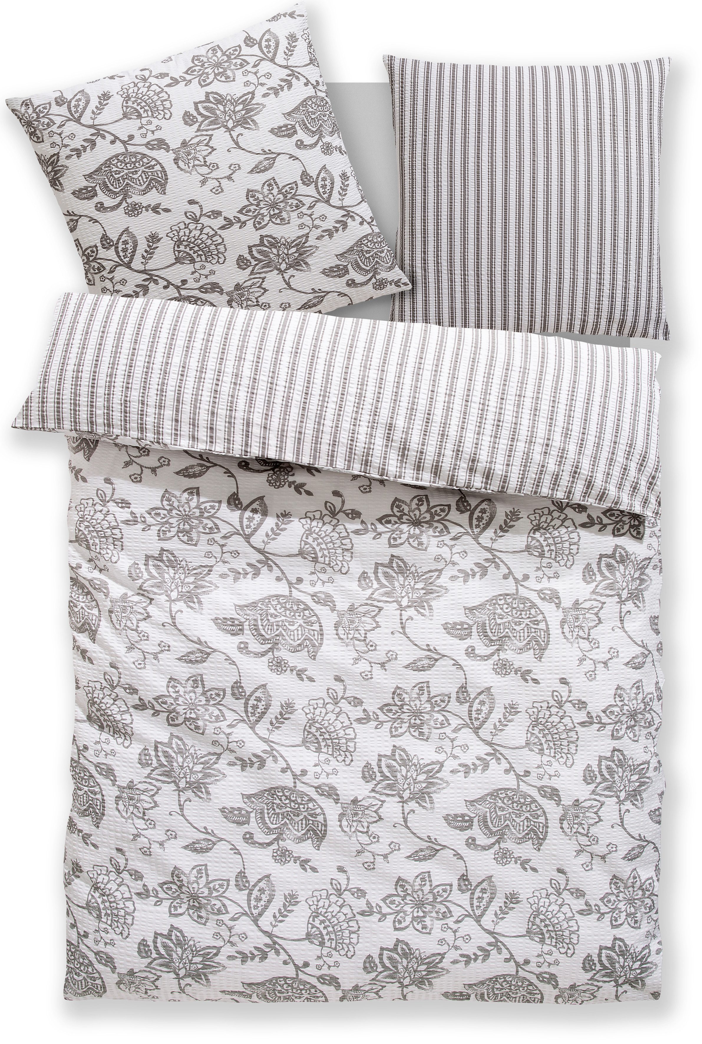 OTTO home Bettwäsche Nordby, Soft-Seersucker, 2 teilig, Bettwäsche aus Baum günstig online kaufen