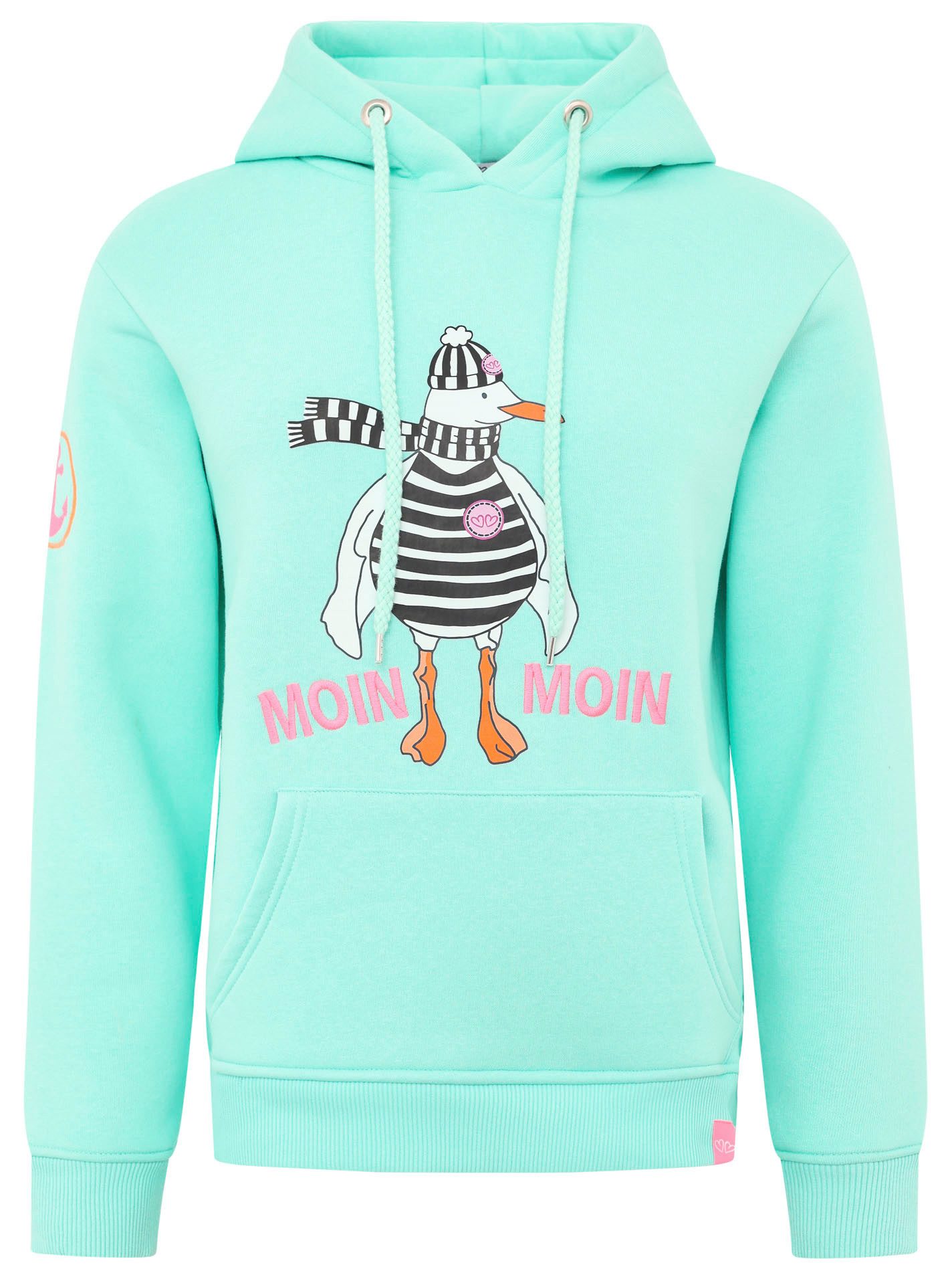 Zwillingsherz Hoodie "Moin Moin Möwe" mit günstig online kaufen