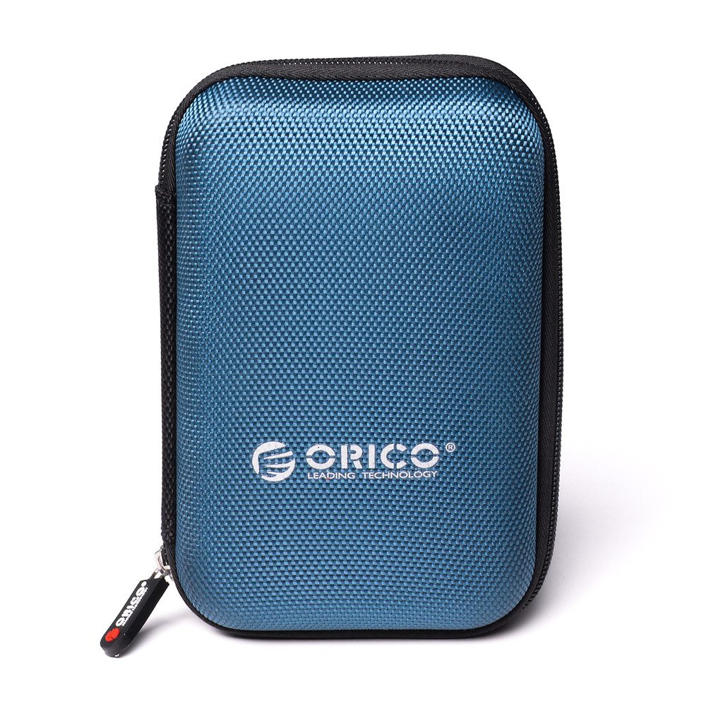 ORICO Festplattenhülle Orico PHD-25 Schutzhülle für 2,5"-Festplatten – blau, stoßfest, wasserabweisend, staubdicht, antistatisch