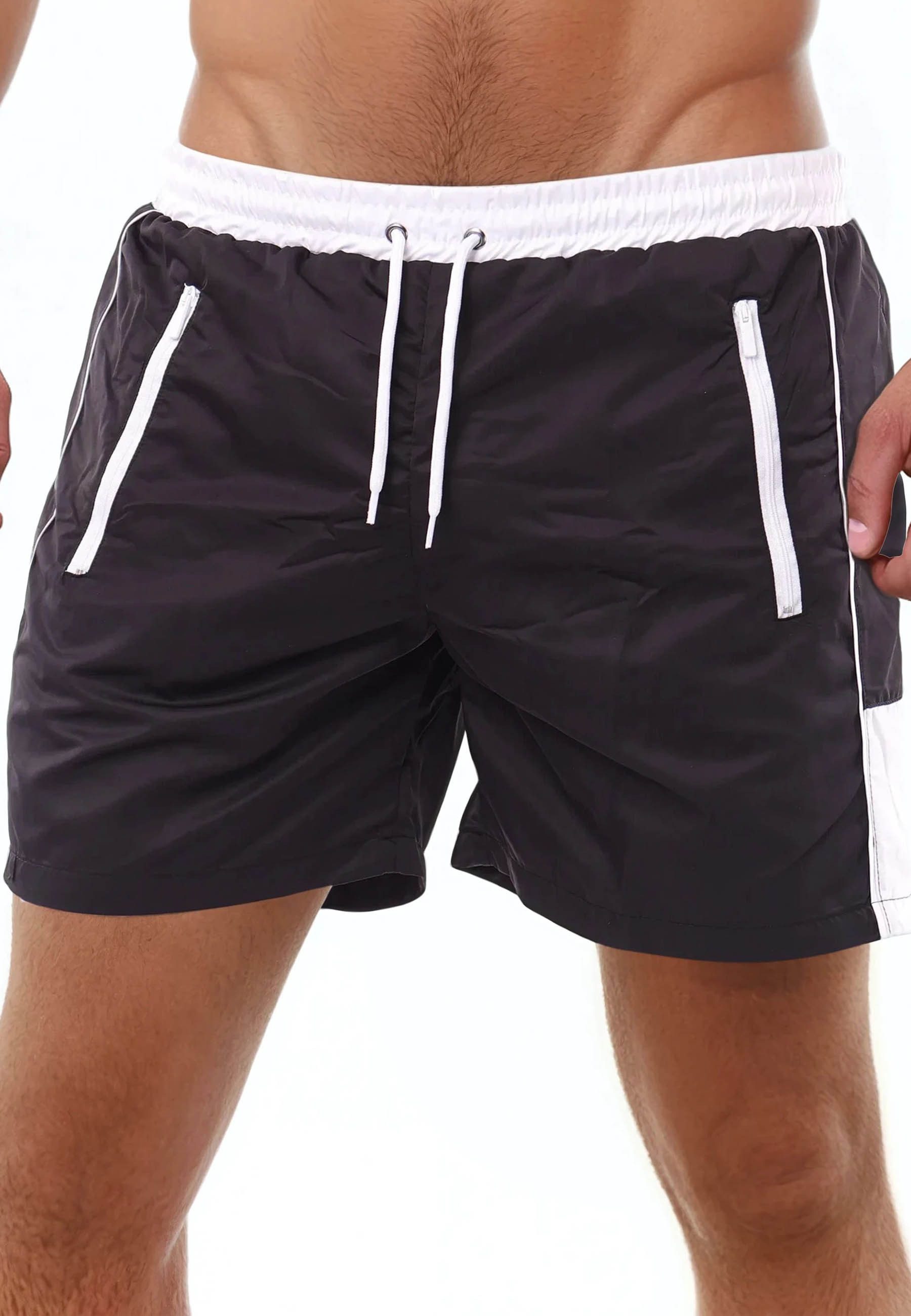 Reslad Badeshorts Reslad Badehose Herren Schnelltrocknend RS-5015 (1-St) Mä günstig online kaufen