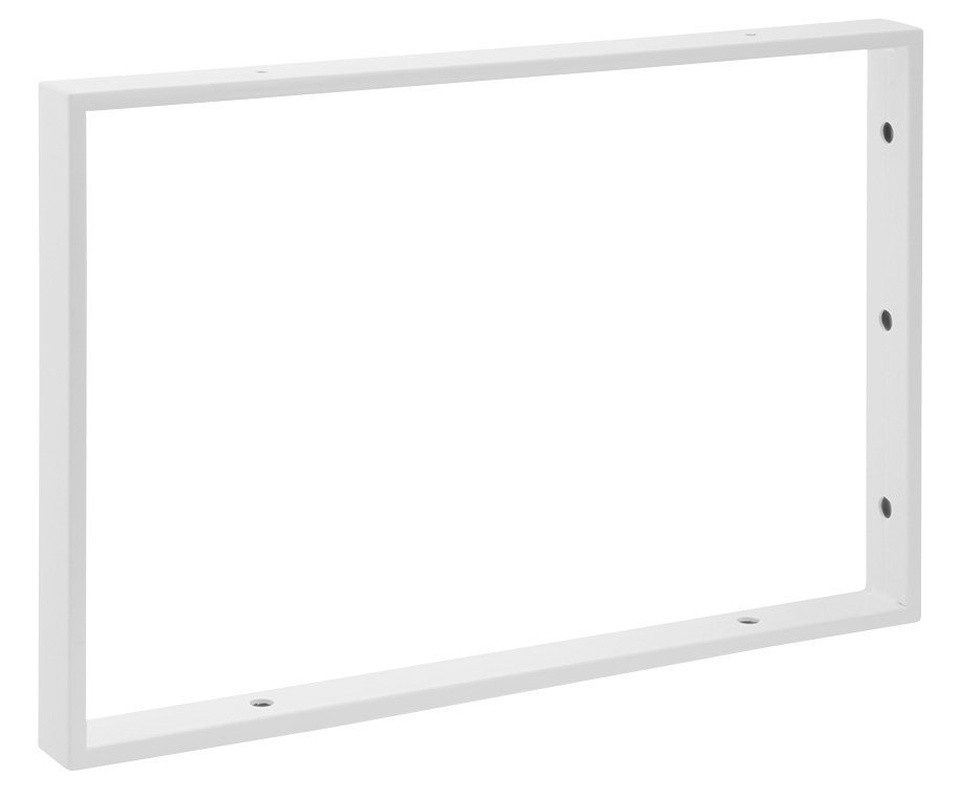 Sapho Ablageelement Konsole 490x330x40mm, lackierter Stahl, weiß matt, Sapho-30371