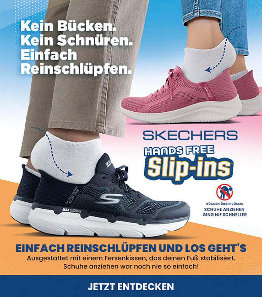 Skechers ORELL-YATES Slip-On Sneaker, Slipper, Sneaker, günstig online kaufen