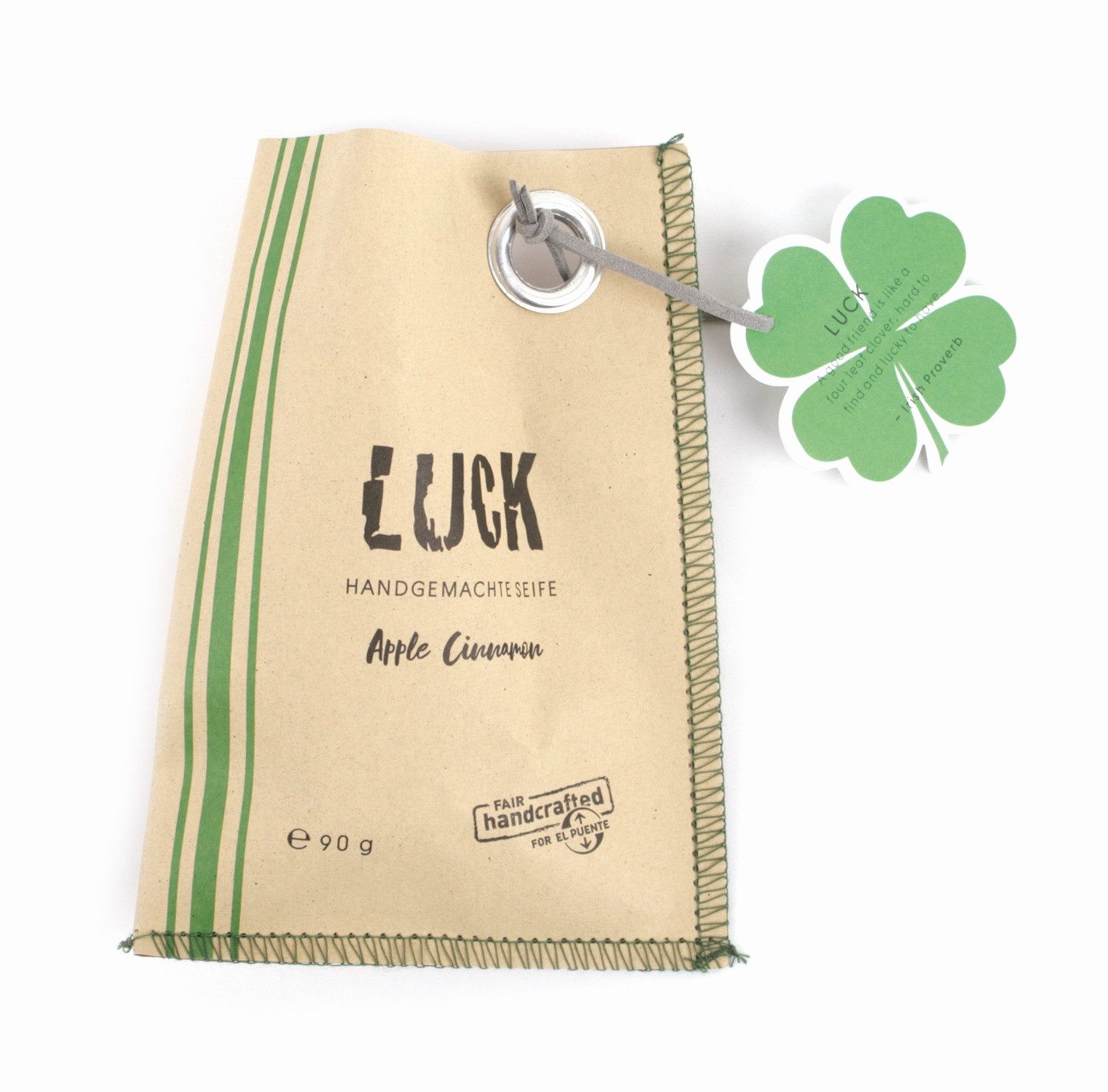 El Puente Handseife Seife "Luck", Vegan, Handmade