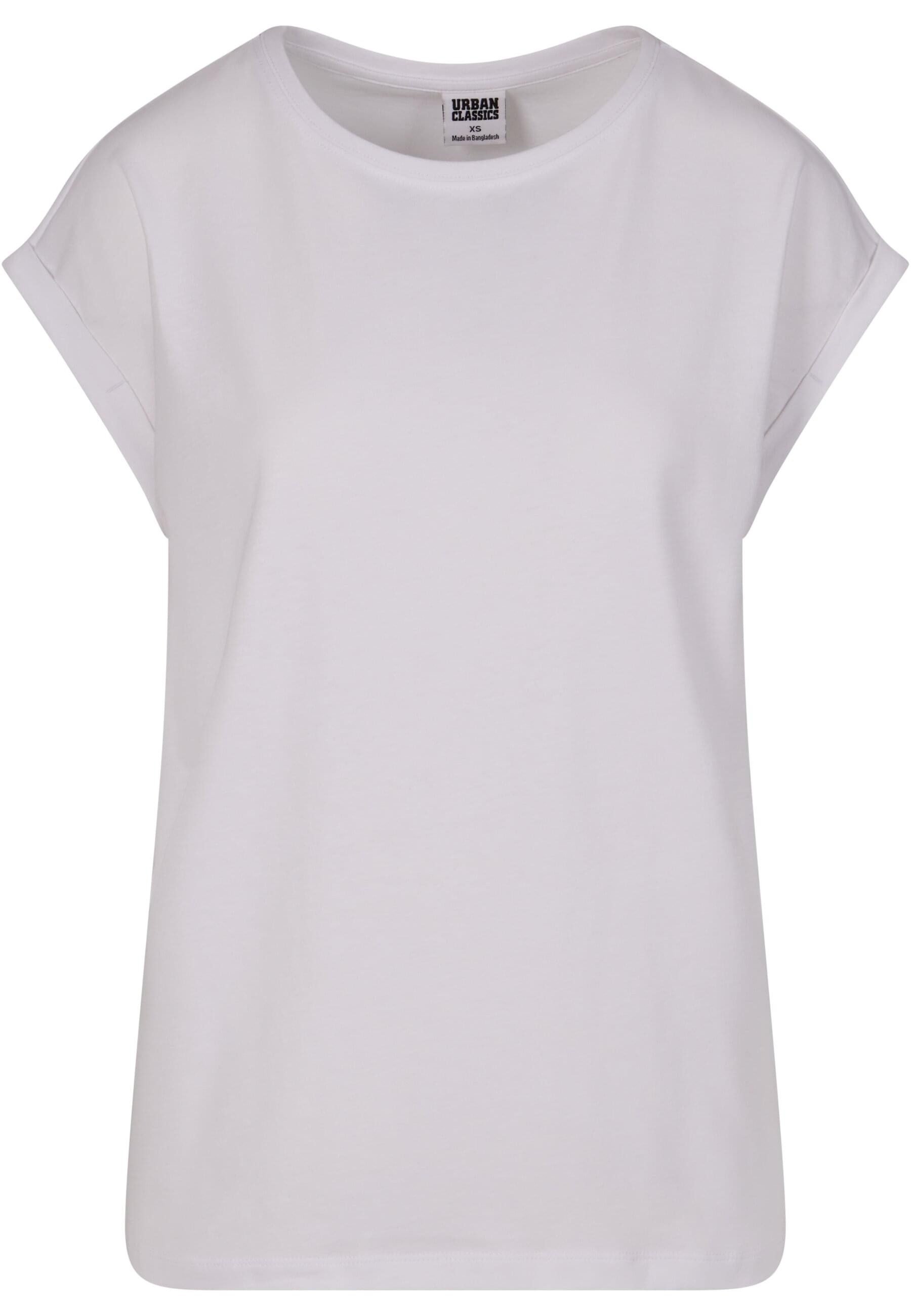 URBAN CLASSICS Kurzarmshirt Urban Classics Damen Ladies Extended Shoulder Tee (1-tlg)