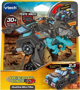 Vtech® Actionfigur Switch & Go Dinos, OneClick-Mini-T-Rex, mit Licht- und Soundeffekten