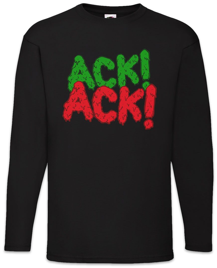 Langarmshirt Urban Backwoods Ack Ack Langarm T-Shirt Mars Alien Ufo Attacks