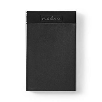 Nedis Festplatten-Gehäuse NEDIS Festplattengehäuse 2,5 Zoll SATA III-Verbindung USB 3.1 6 Gbit/s