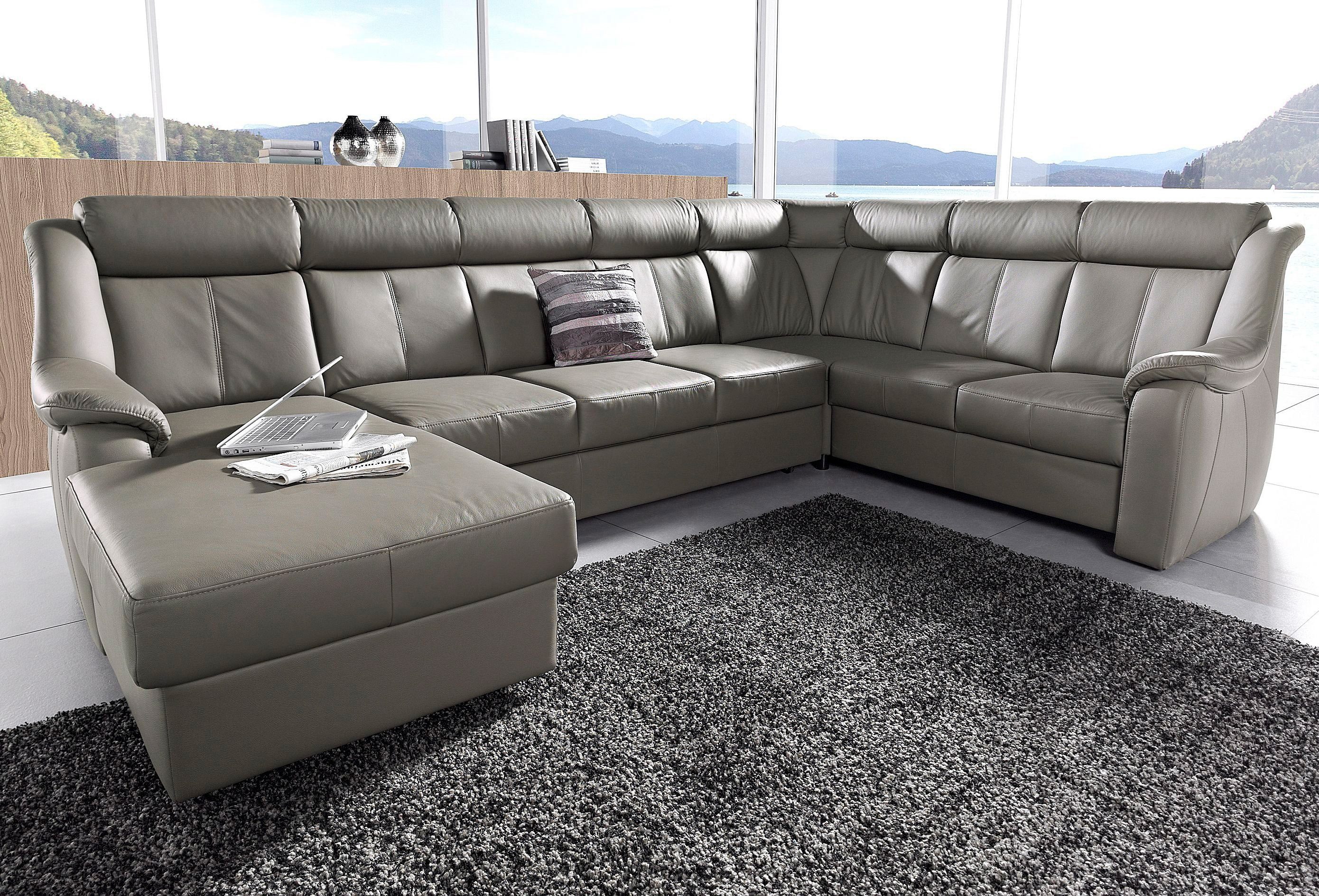 sit&more Wohnlandschaft Basel U-Form, wahlweise mit Relaxfunktion