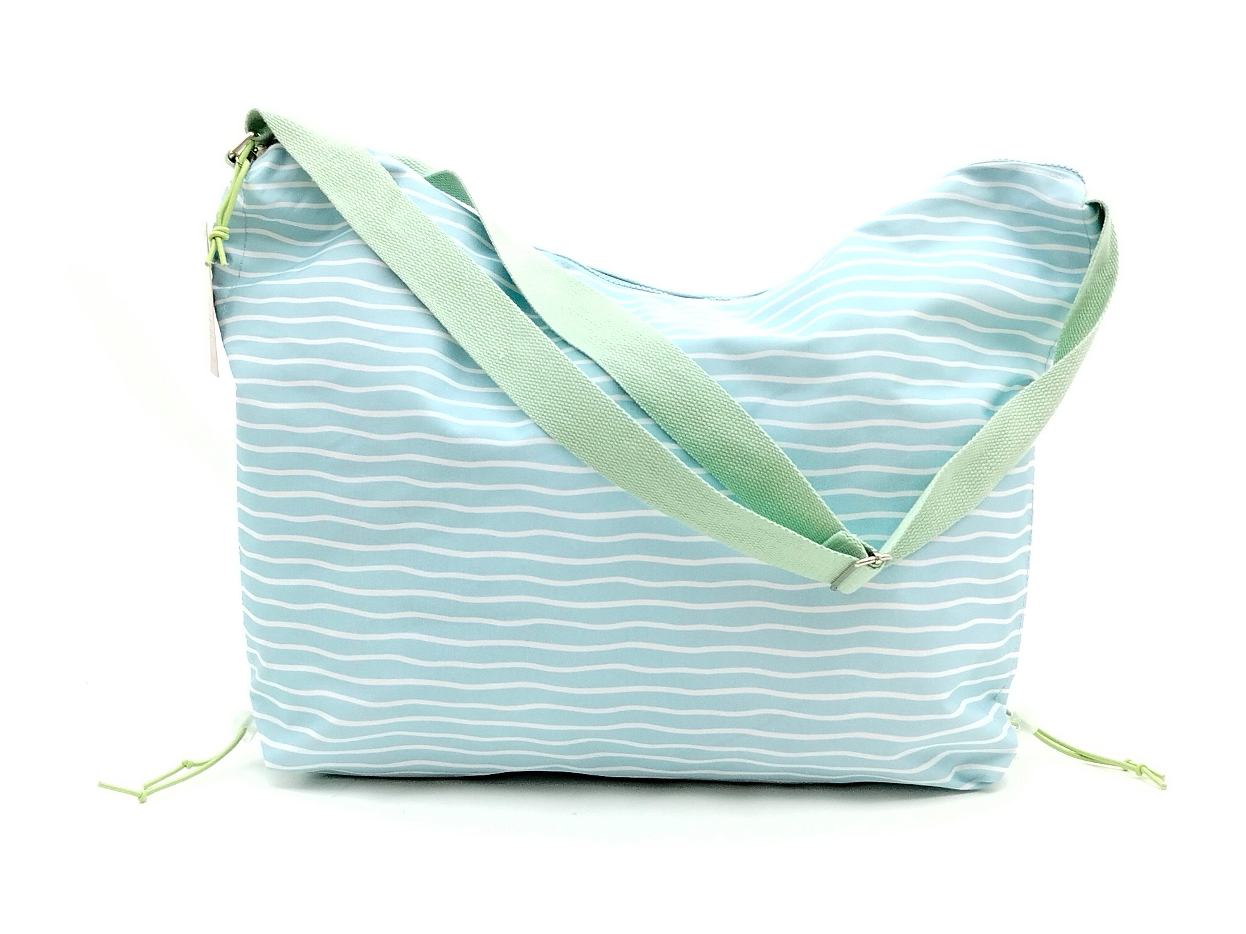 fabrizio® Strandtasche große Shoppertasche, Textil mit Kordelzug