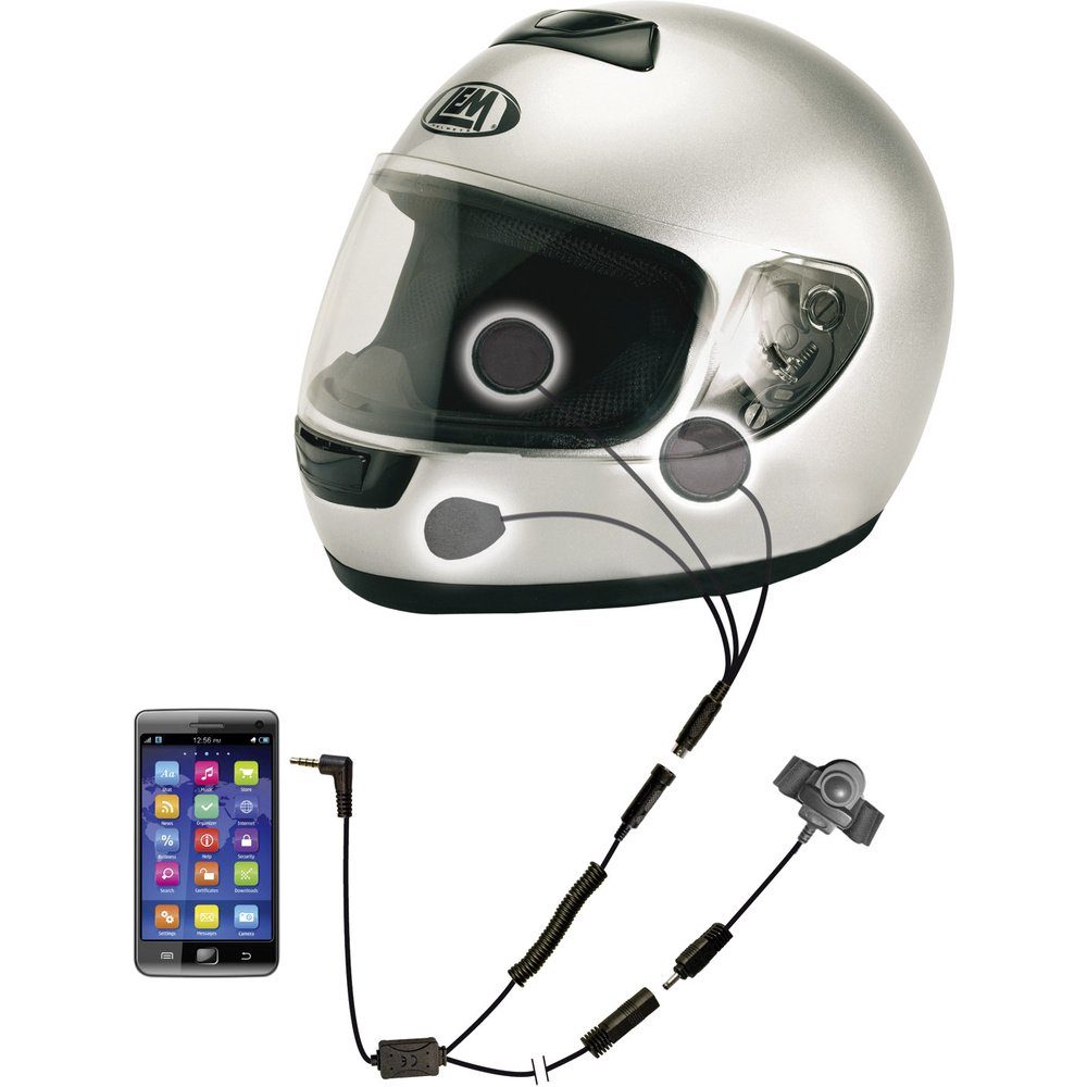 Albrecht SHS 300i 41935 Headset mit Mikrofon Passend für (Helmtyp) Int Headset