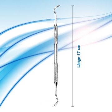 SMI Nagelhautschieber Eckenheber Nagelheber Profi Fußpflege Instrumente 17 cm, beidseitig