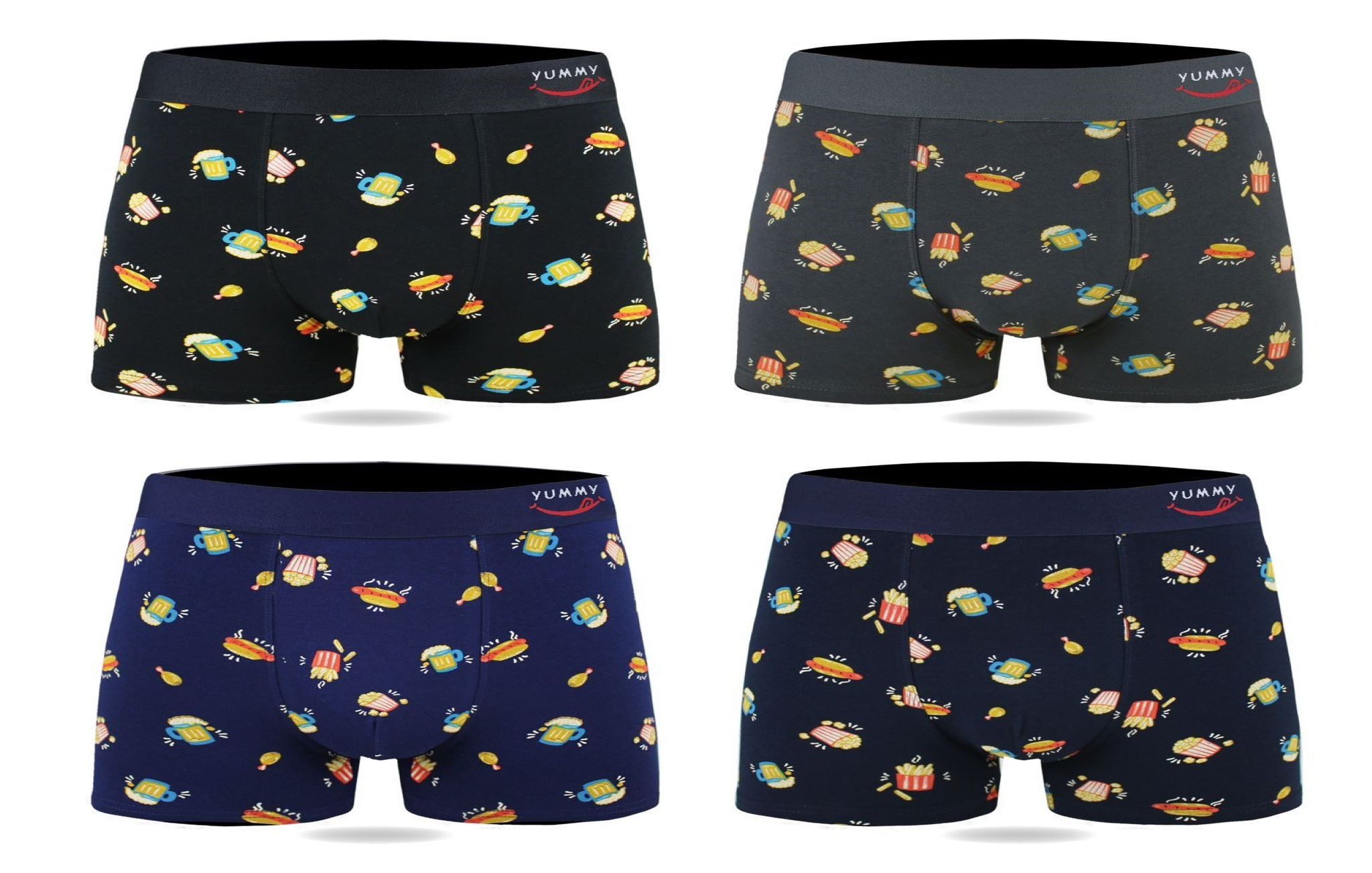 Pesail Boxershorts 4er Pack Herren Boxershorts günstig online kaufen