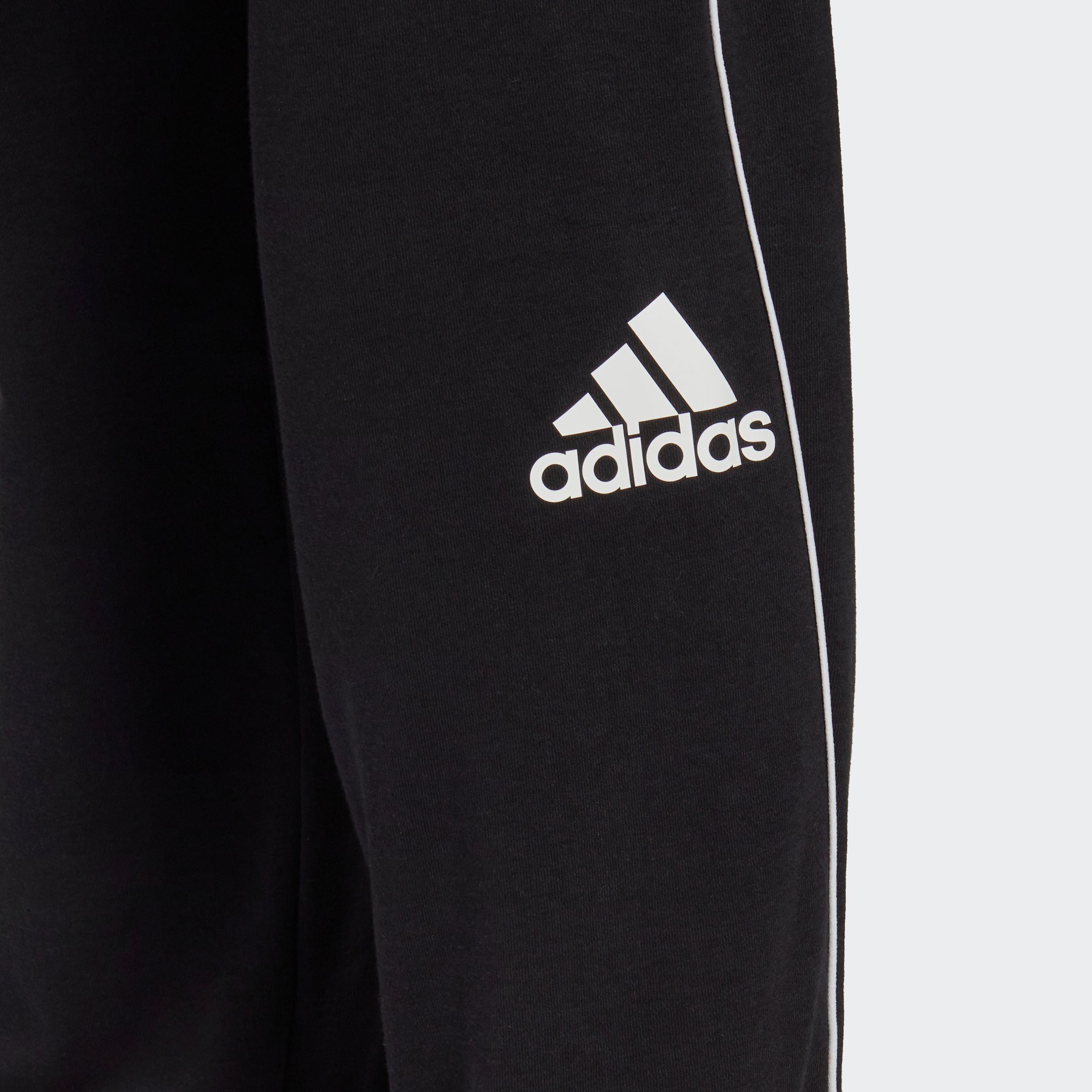 LOOSE Jogginghose (1-tlg) ESSENTIALS schwarz-grau adidas COLORBLOCK HOSE Sportswear