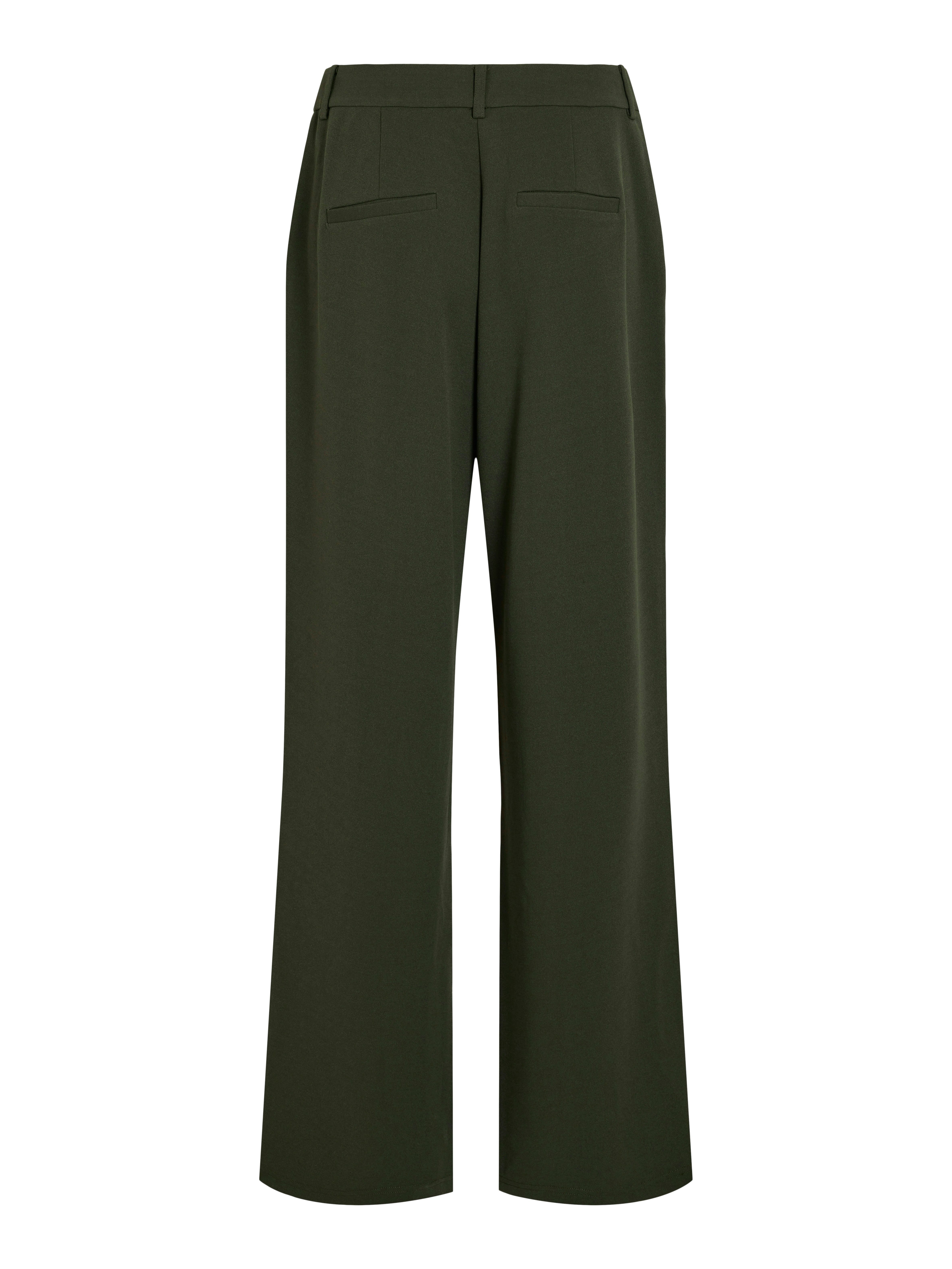 Vila Anzughose VICLUA HW WIDE BUTTON PANTS- NOOS
