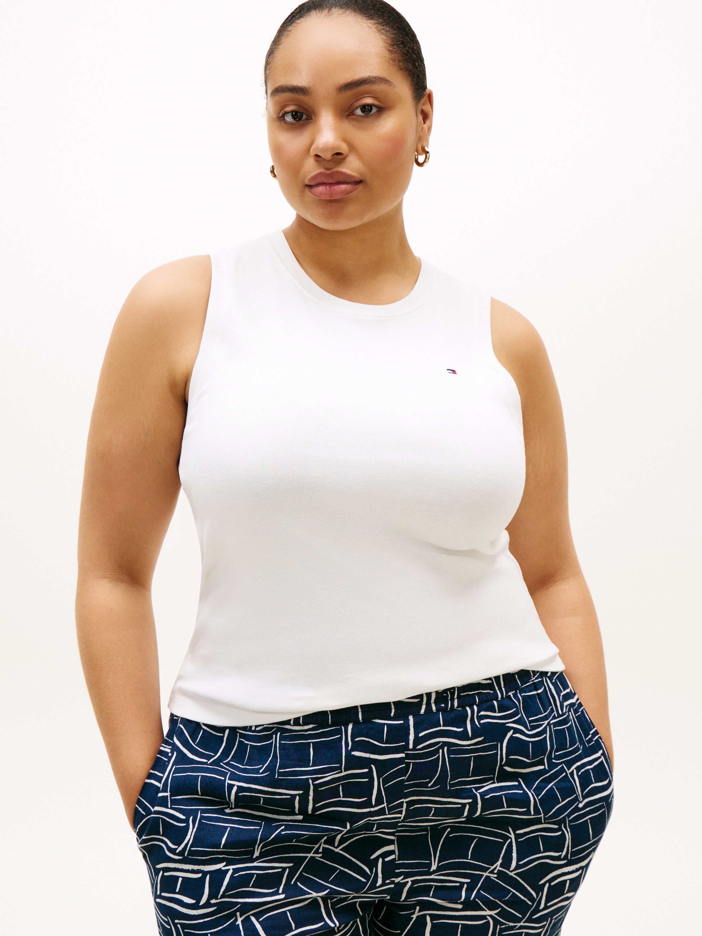 Tommy Hilfiger Curve T-Shirt CRV SLIM CODY C-NK TANK in großen Größen