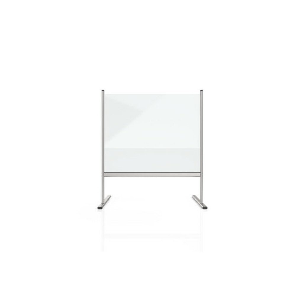 magnetoplan® Paravent Hygienewand Thekenaufsteller - 82,9x92,7x62cm -Transparent - Acrylglas (1 St)