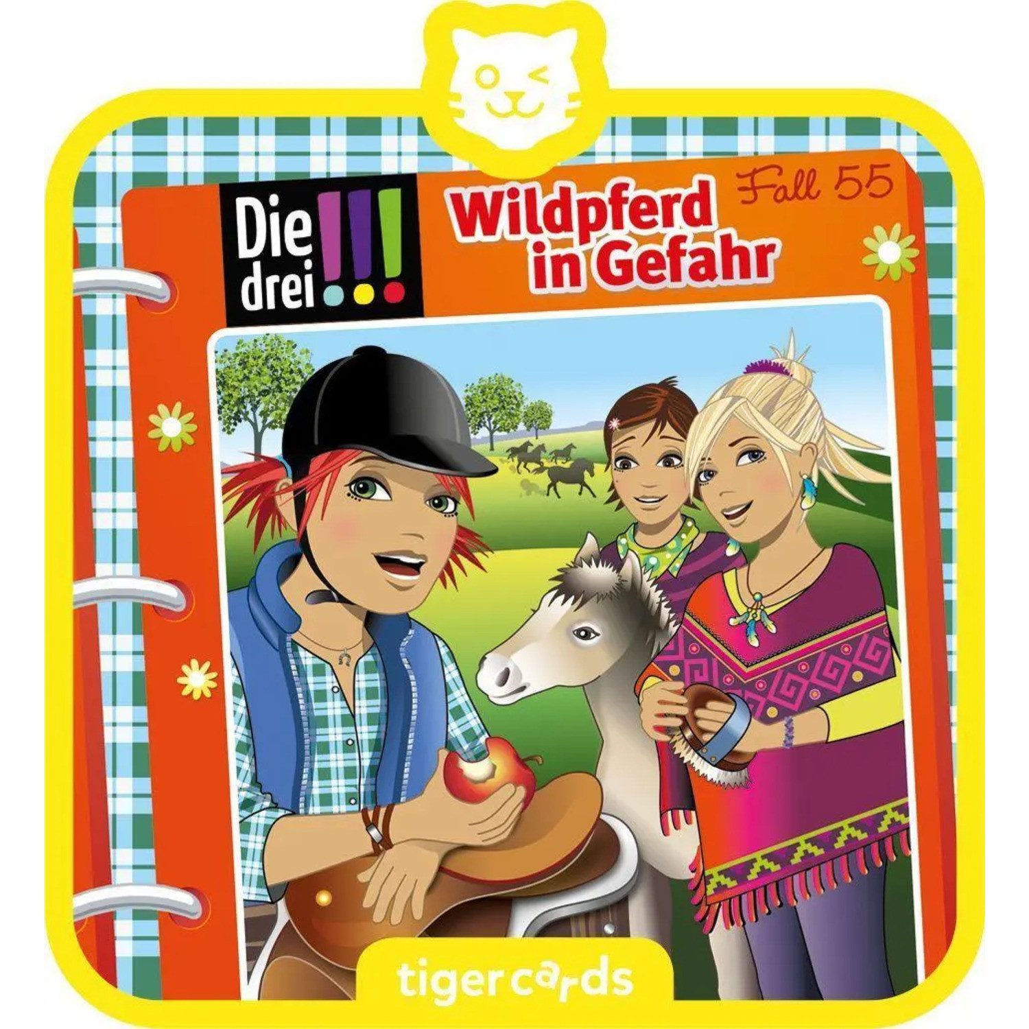 Tiger Media Deutschland GmbH Hörspiel tigercard - Die drei !!! - Folge 55: Wildpferd in Gefahr