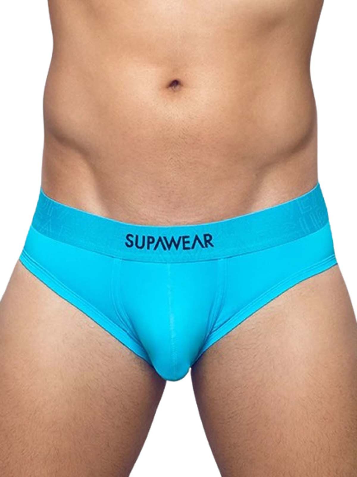 Slip Supawear Neon Brief Underwear Neon Blue