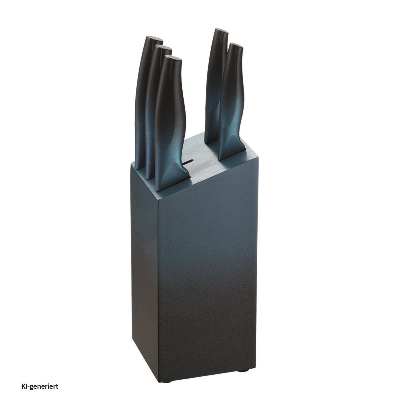 Michelino Messerblock Messer-Set 6-teilig inkl. Holzblock (6tlg)