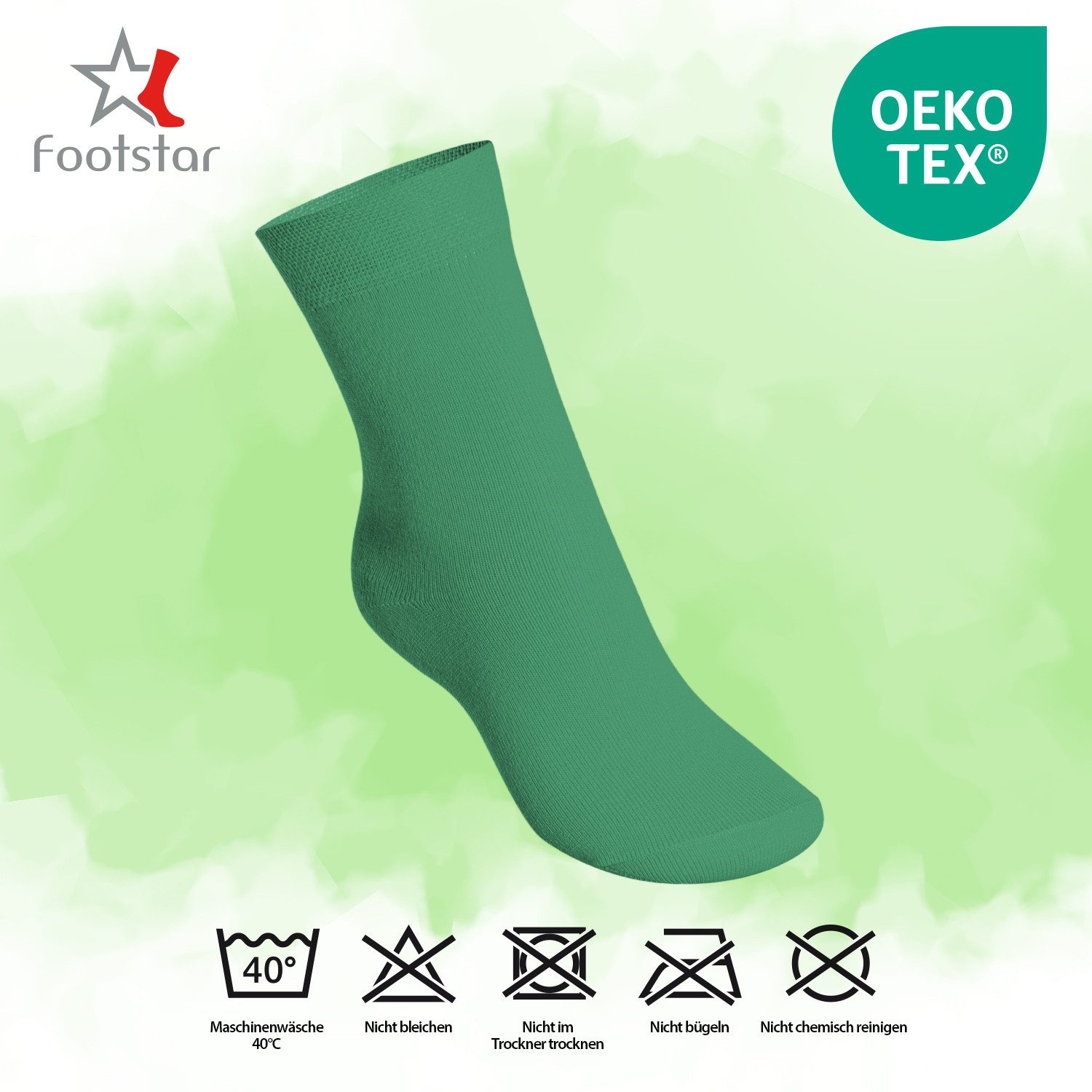 Footstar Basicsocken EVERYDAY! 10 Paar Kinder Socken für Jungen & Mädchen – Bild 3 von 3