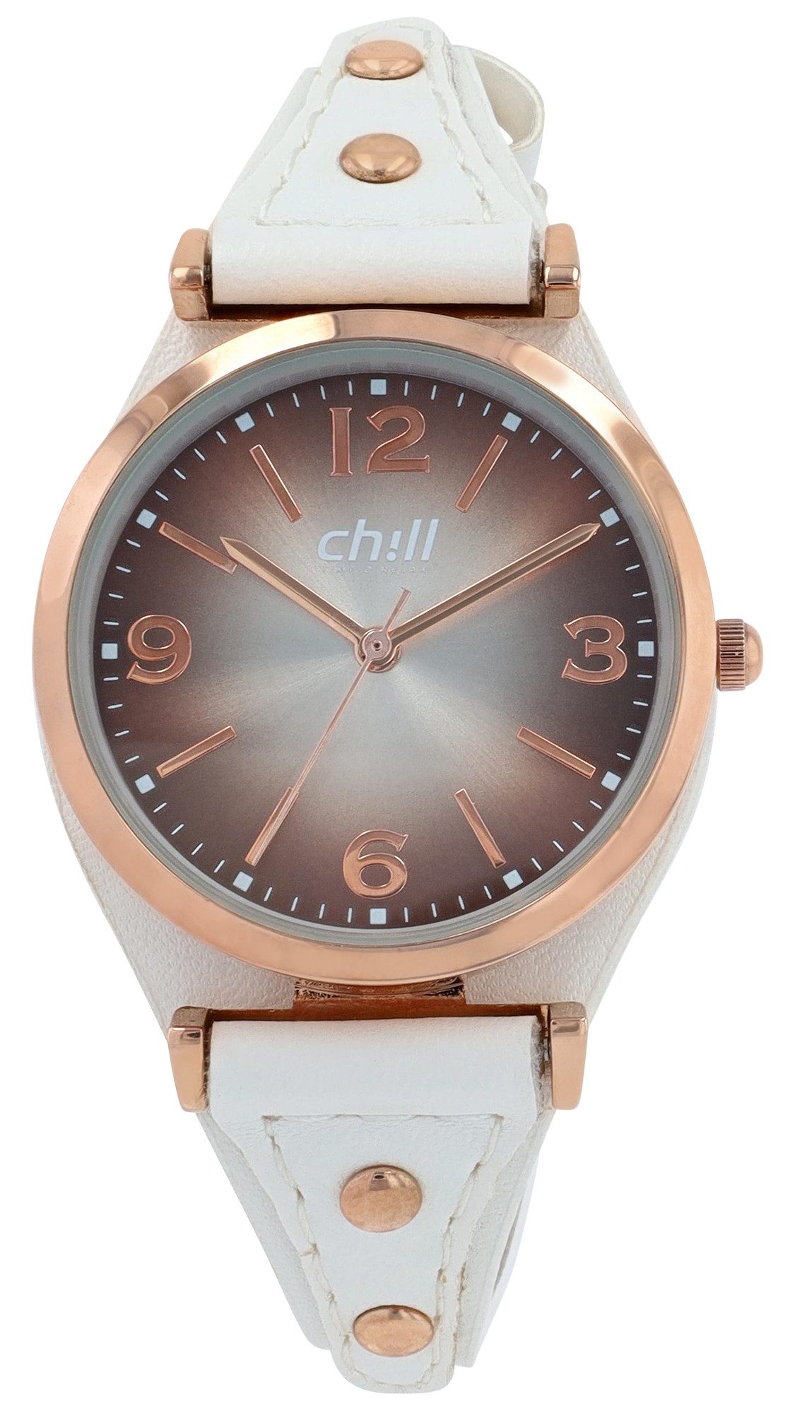 Chill Quarzuhr goldfarbig, 3 ATM