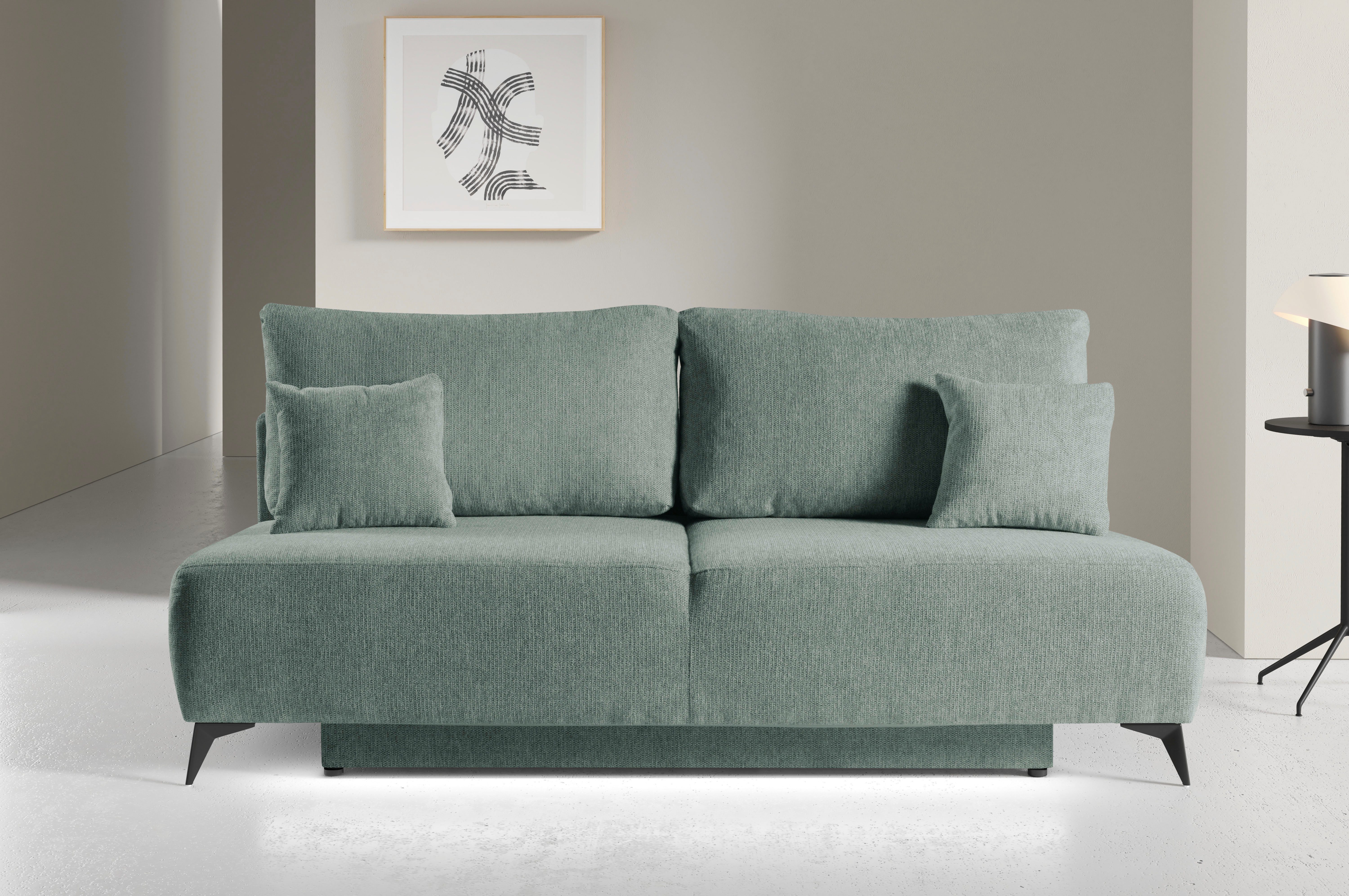 WERK2 Schlafsofa "Valerie mit Komfortsitz- und Liegehöhe, Breite 200cm,", b günstig online kaufen