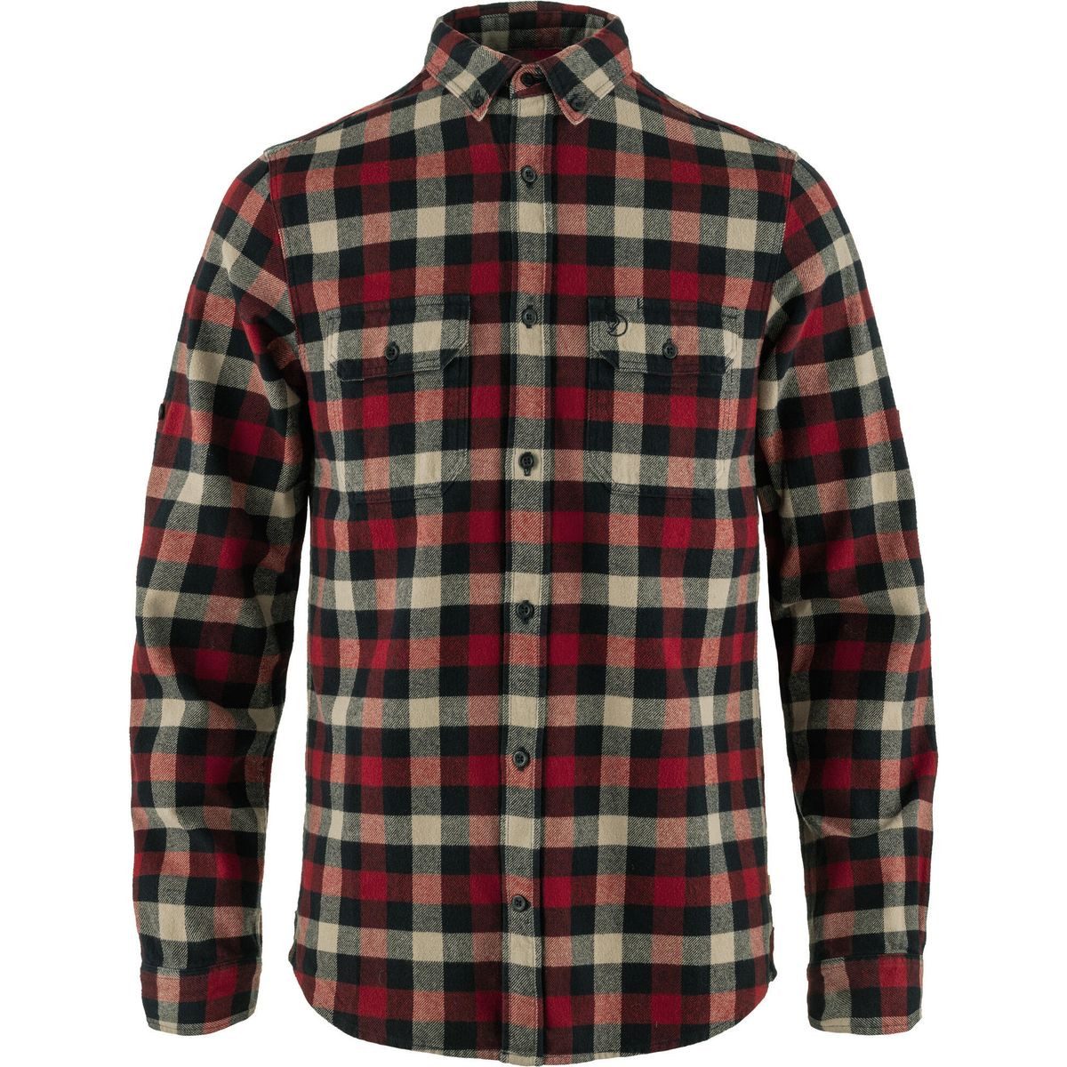 Fjällräven Outdoorbluse Skog Shirt M Hochwertiges Herrenhemd aus strapazierfähigem Baumwollflanell mit