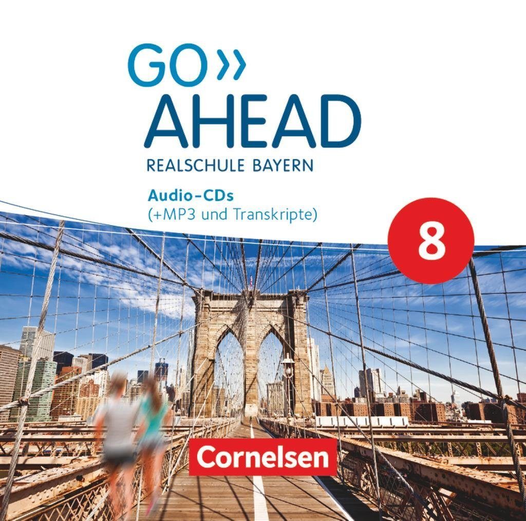 Cornelsen Verlag Hörspiel-CD Go Ahead - Realschule Bayern 2017 - 8. Jahrgangsstufe, Audio-CDs