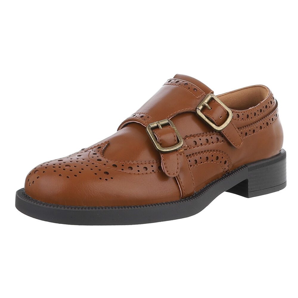 Damen Mokassins Freizeit Slipper