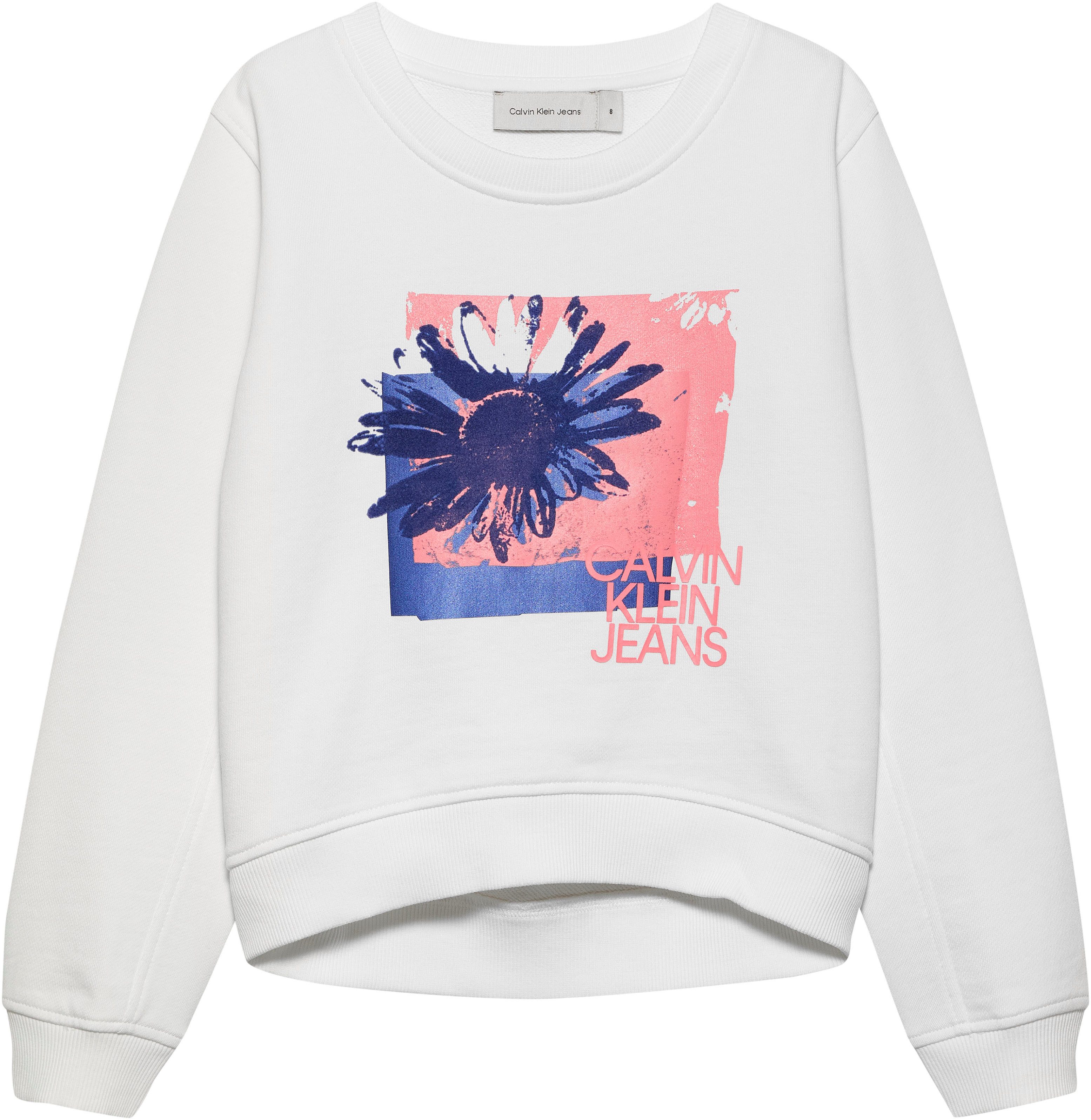Sweatshirt Flower Graphic Cn Sweatshirt