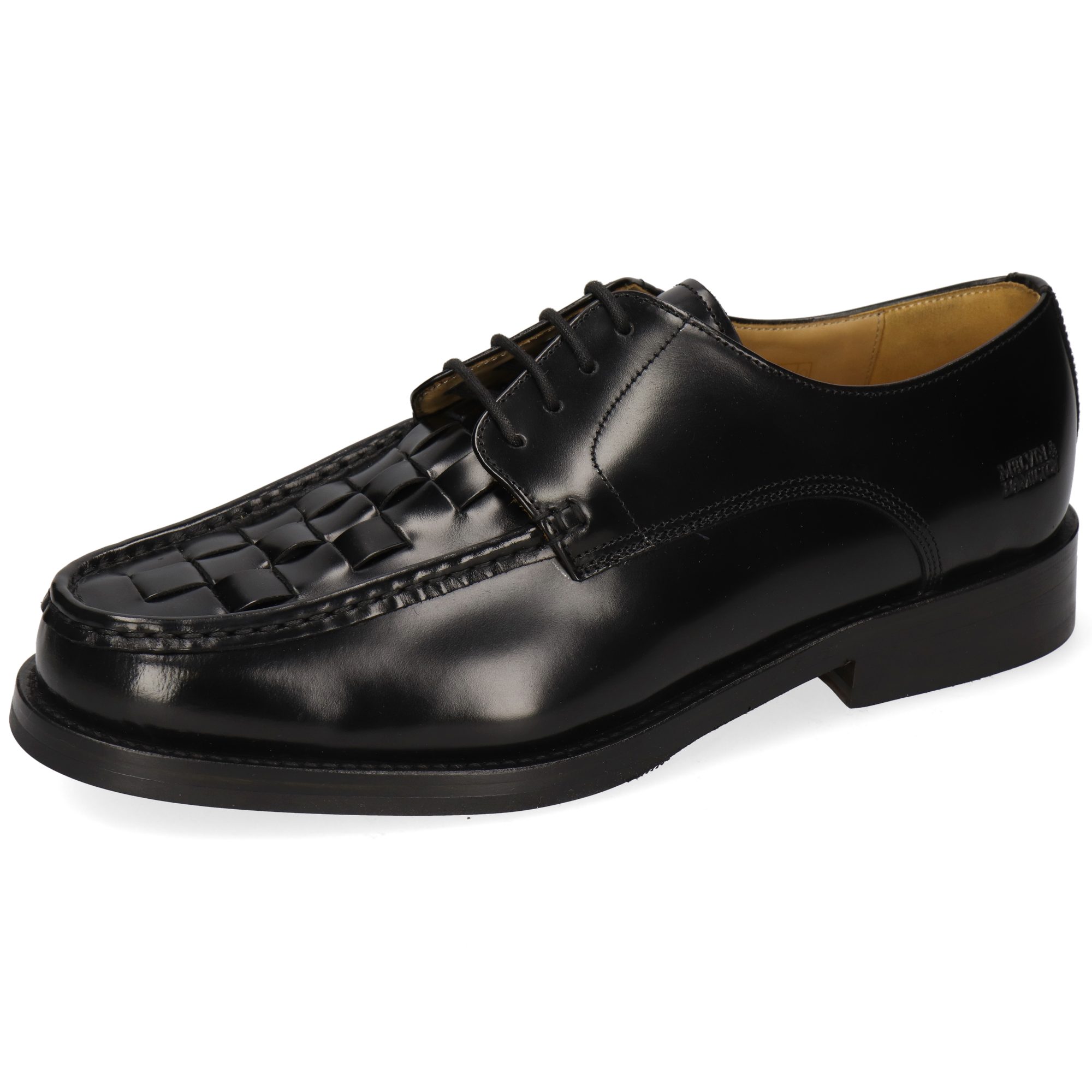 Melvin & Hamilton Milo 2 Leder-Derby Schuhe für Herren Schnürschuh Flache Absätze, Echtes Leder