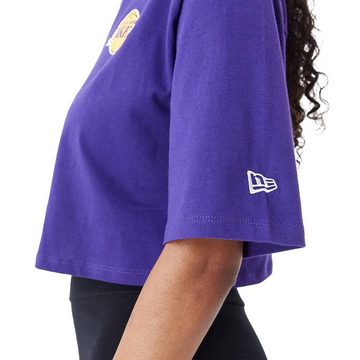 New Era Crop-Top Crop T-Shirt New Era NBA Loslak, G L, F purple