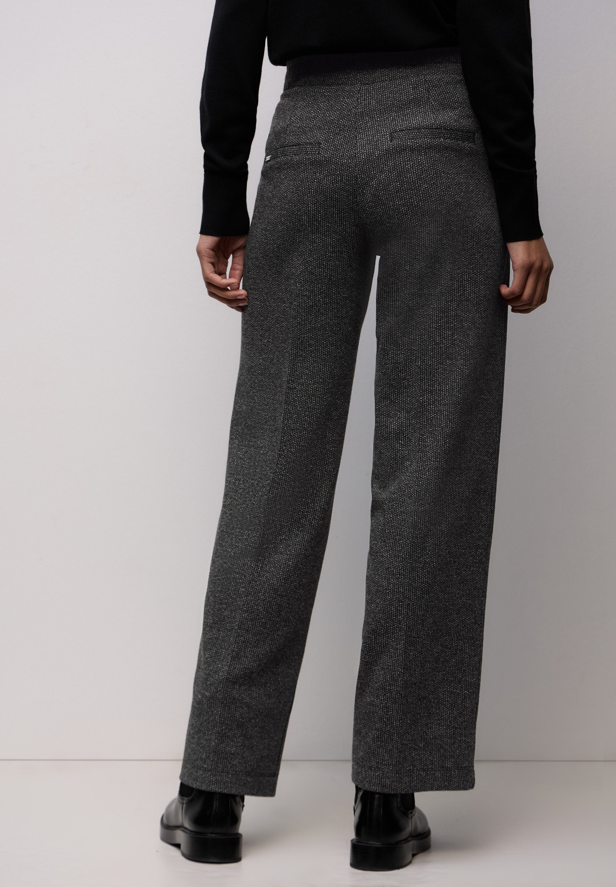 STREET ONE Stoffhose High Waist