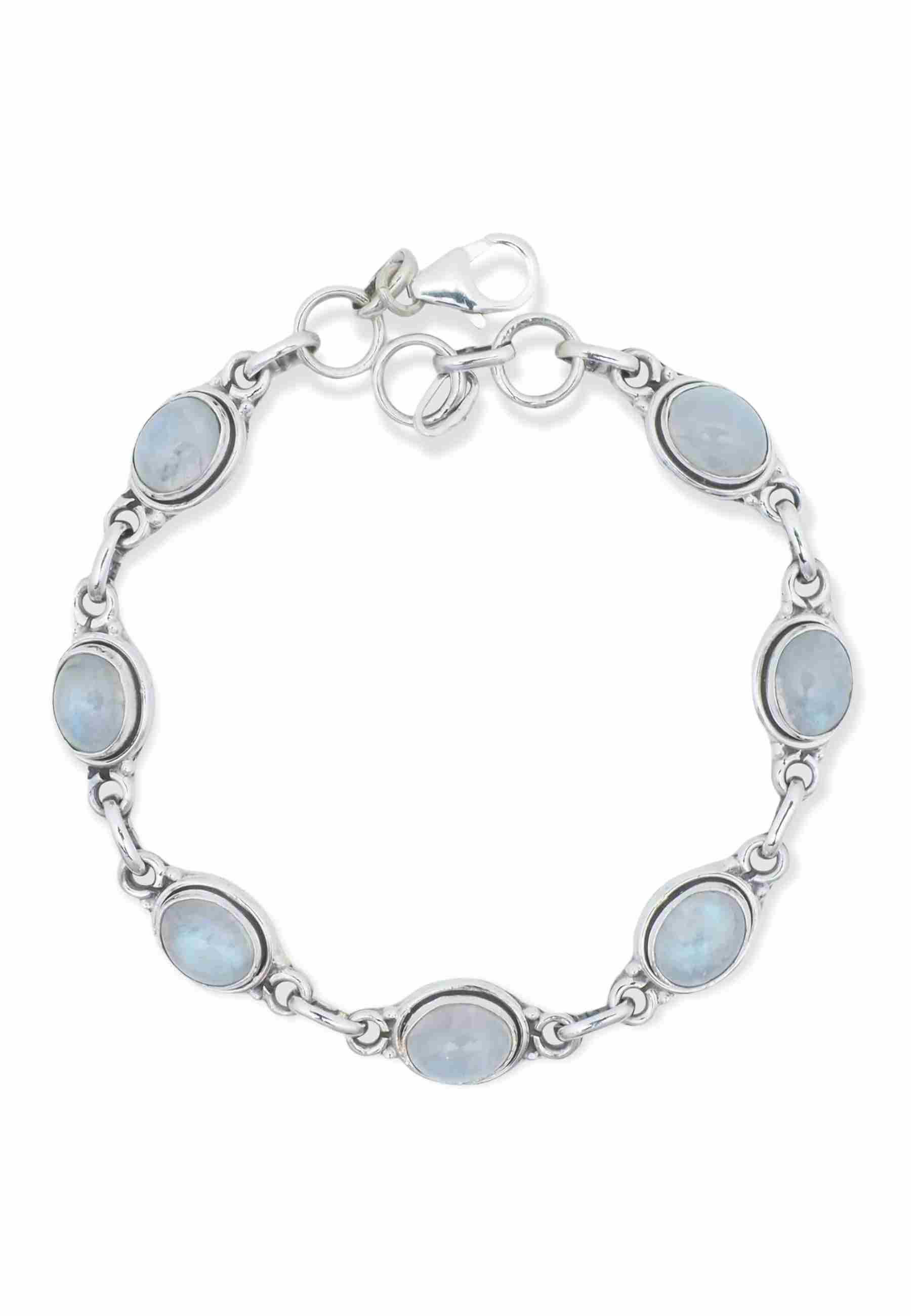 mantraroma Silberarmband SARALA oval aus 925 günstig online kaufen