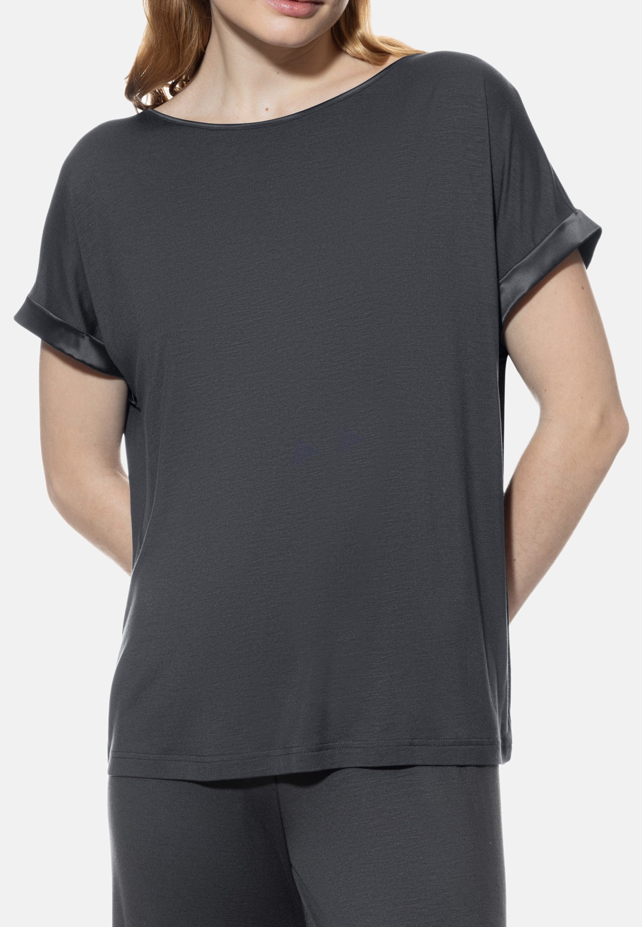 Mey Pyjamaoberteil Pure Chic (1-tlg) Schlafanzug Oberteil - Leicht - Mit leichtem Glanz